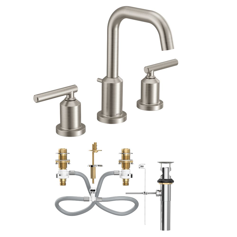 Gibson Two-Handle Widespread Bathroom Sink Faucet