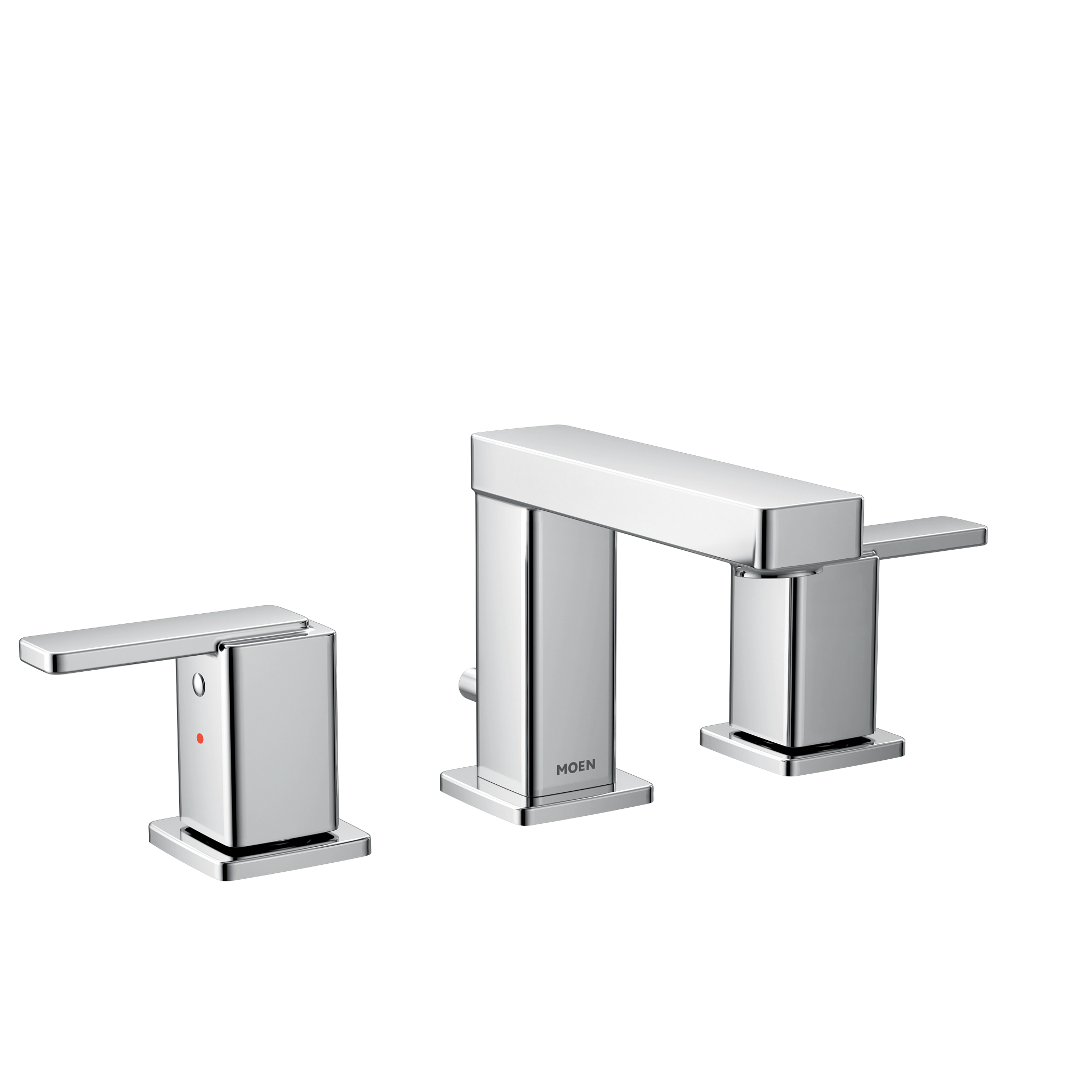 Moen TV6820 Iver Chrome two-handle high arc bathroom faucet