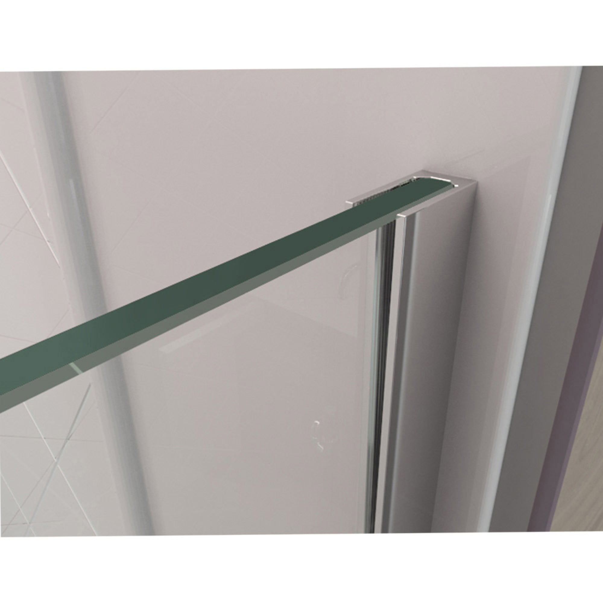 DreamLine Platinum Linea 34" W Shower Door