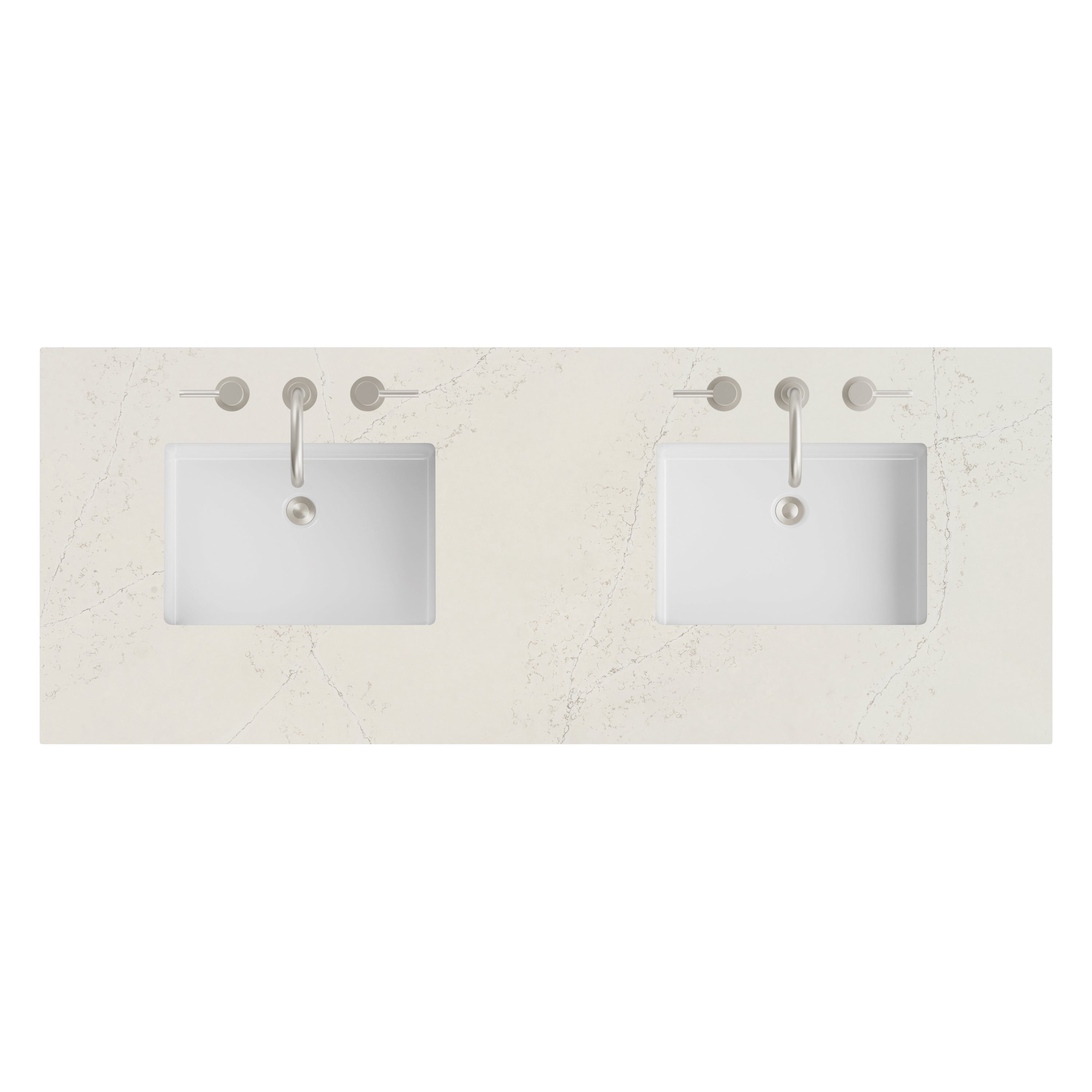 James Martin 60" Double Top with Sink, 3cm