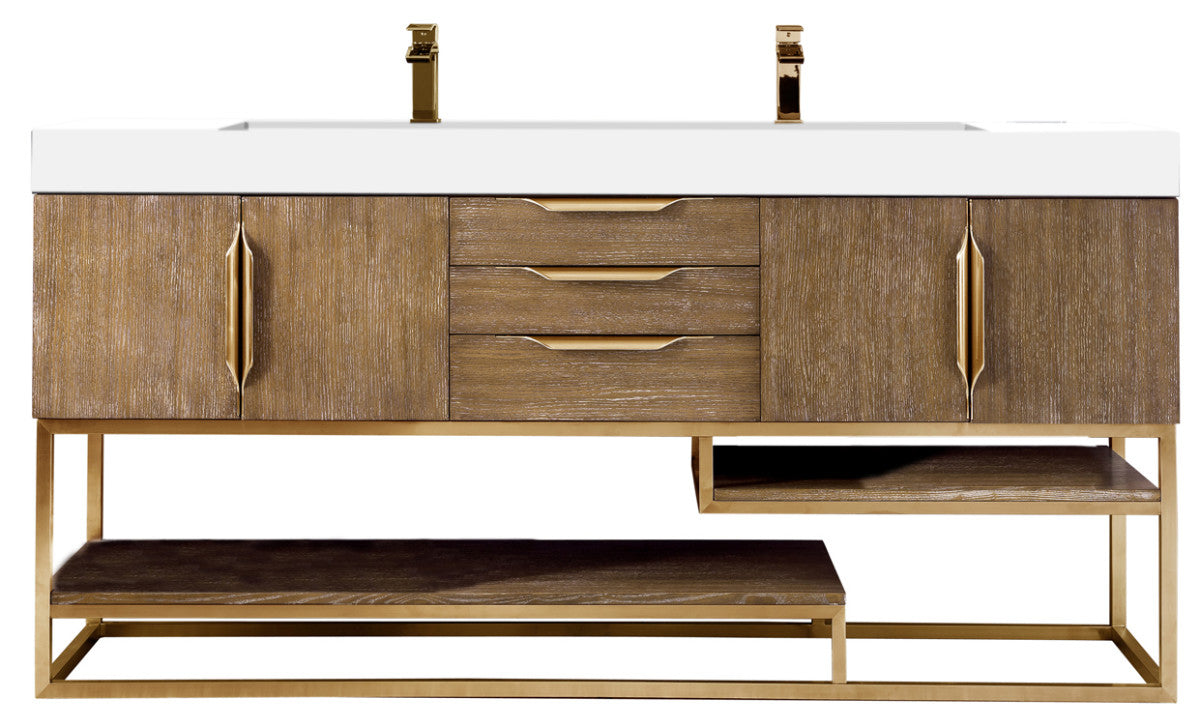 Columbia 72" Double Vanity Cabinet