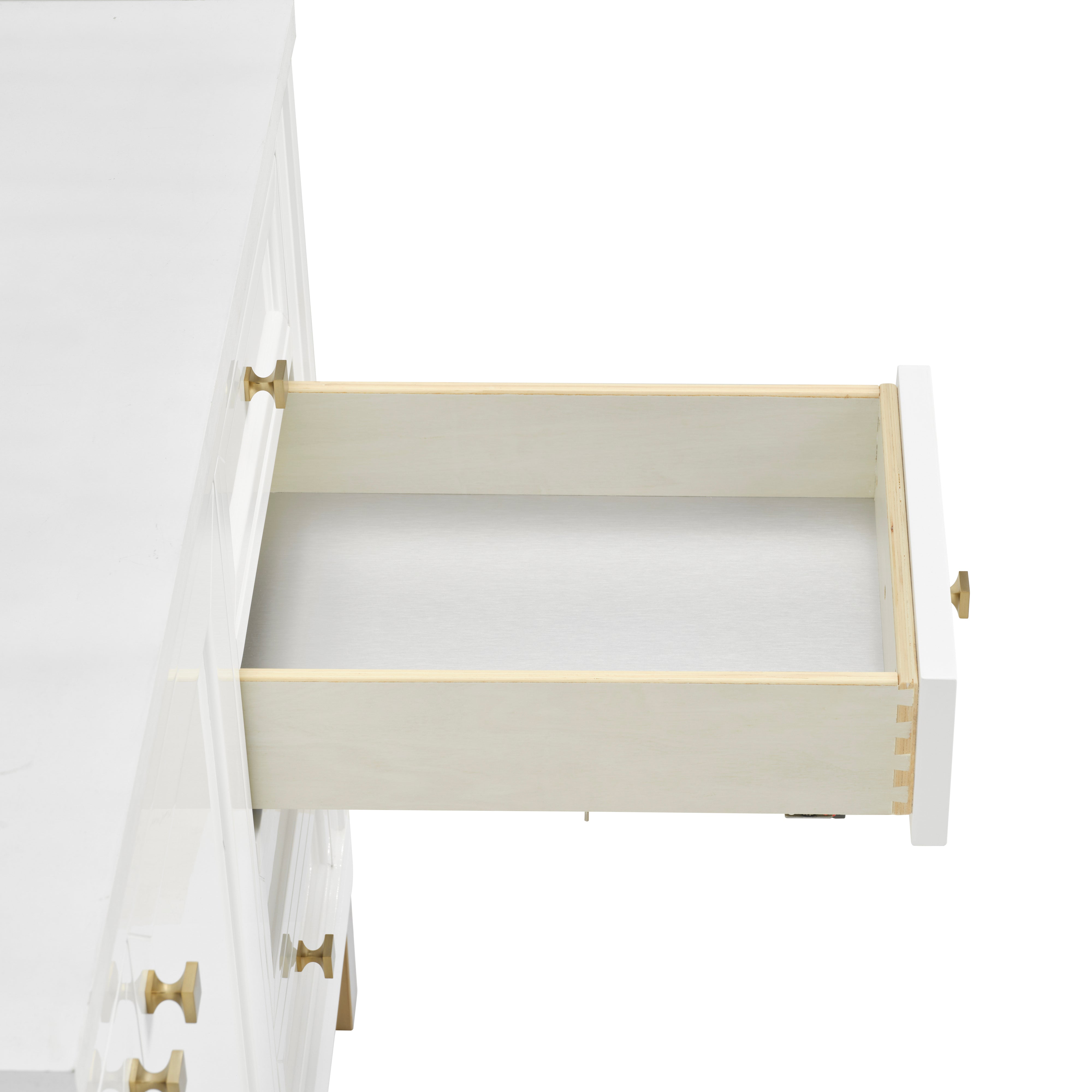 James Martin Chicago 60" Single Vanity in Glossy White with 3cm Countertop