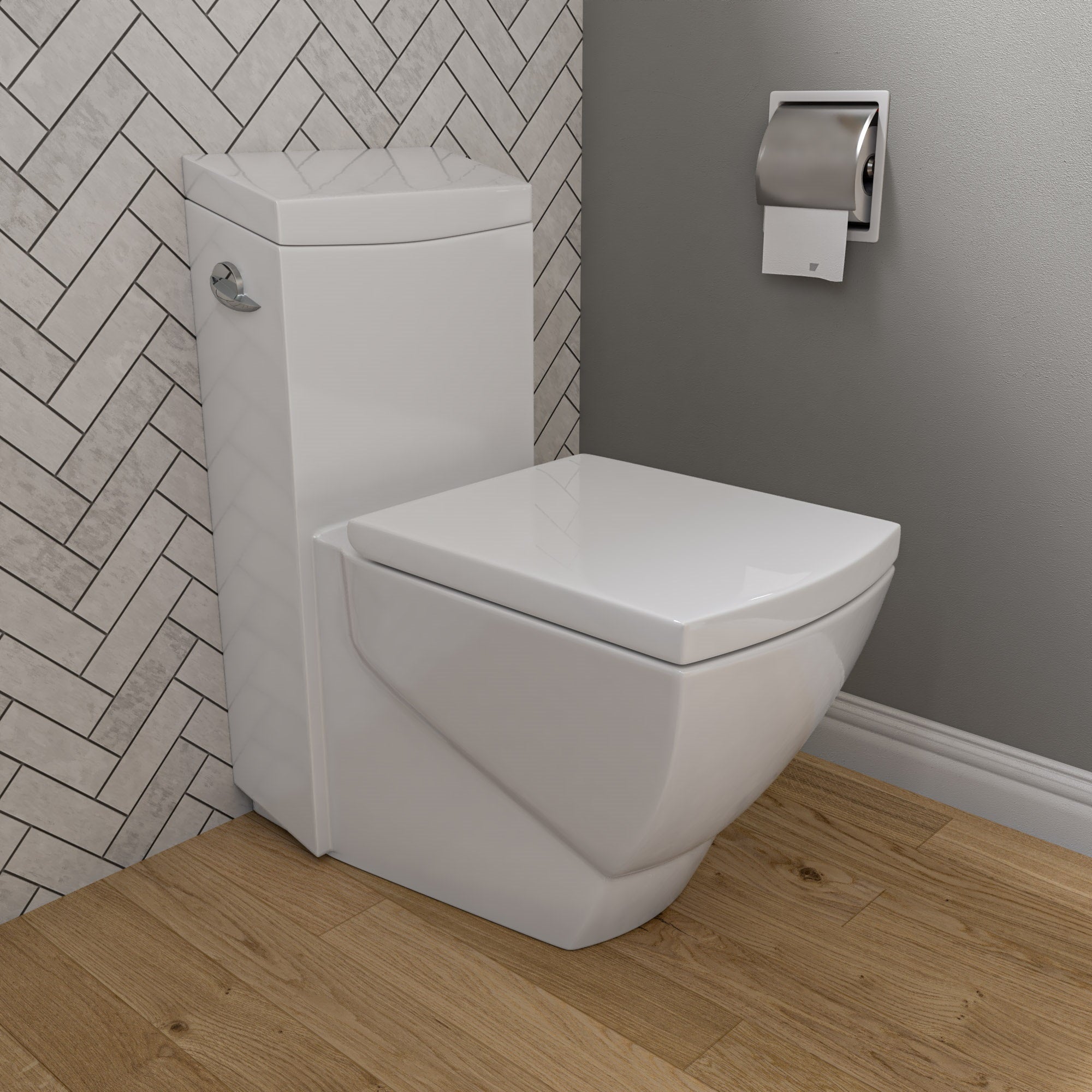 EAGO TB336 ONE PIECE HIGH EFFICIENCY LOW FLUSH  CERAMIC TOILET