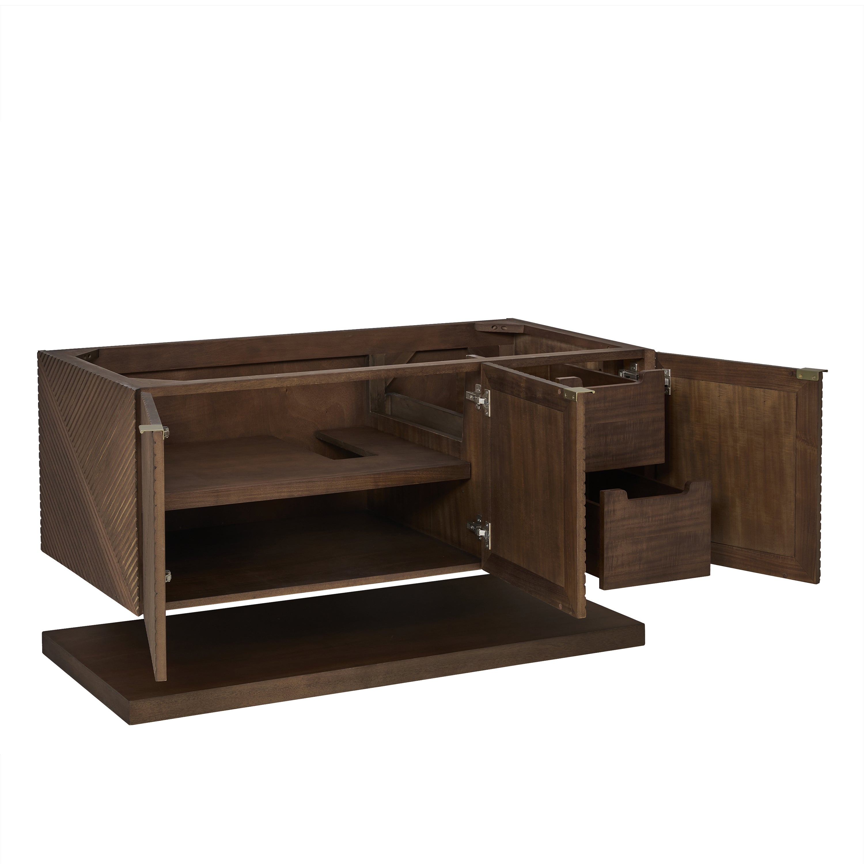James Martin Marcello 48" Single Vanity in Chestnut with 3cm Countertop