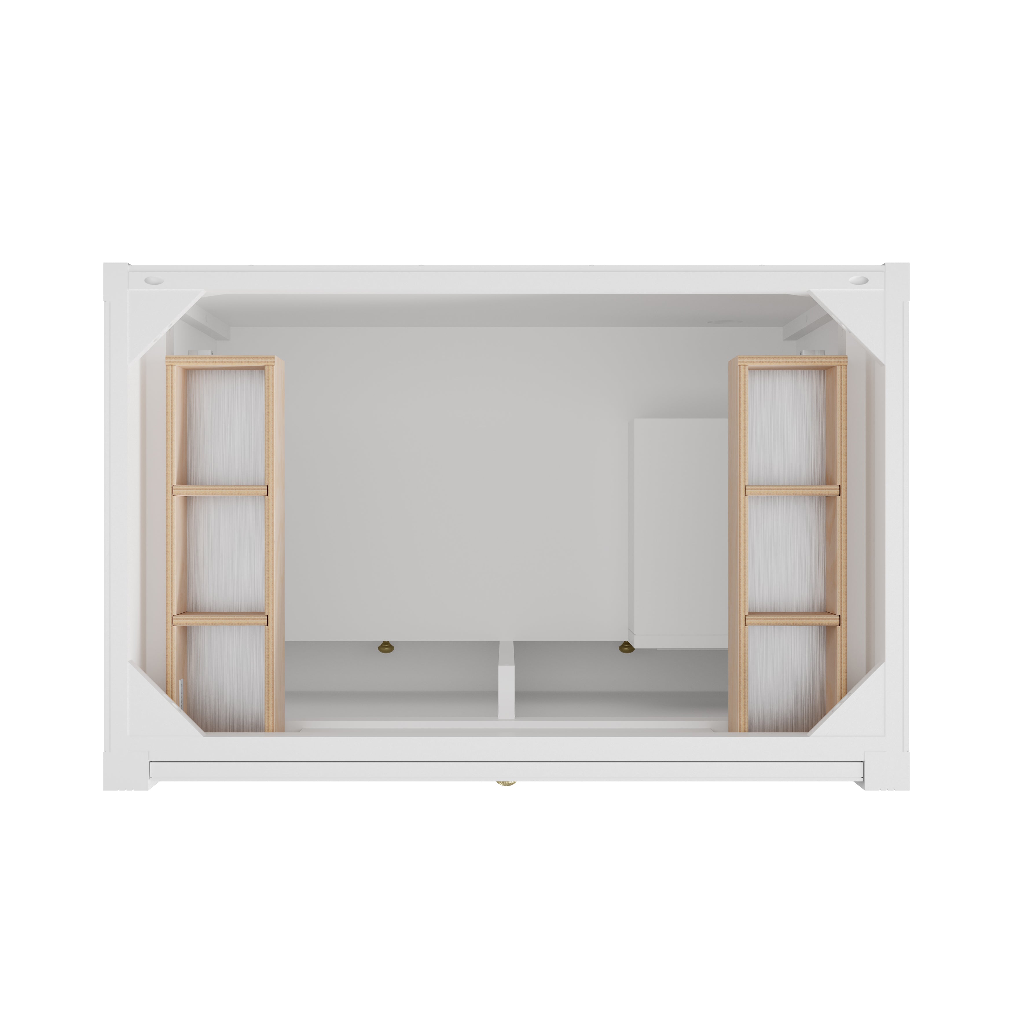 James Martin Bellshire 36" Single Vanity in Bright White with 3cm Countertop