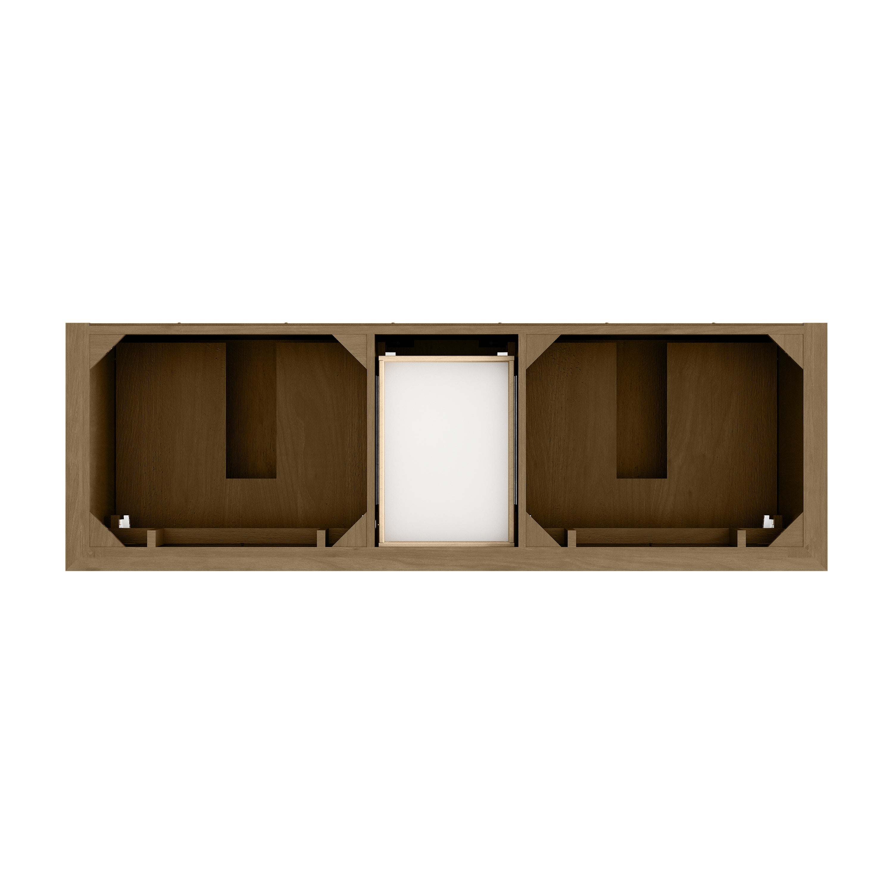 James Martin Brookfield 72" Double Vanity in Honey Oak with 3cm Countertop