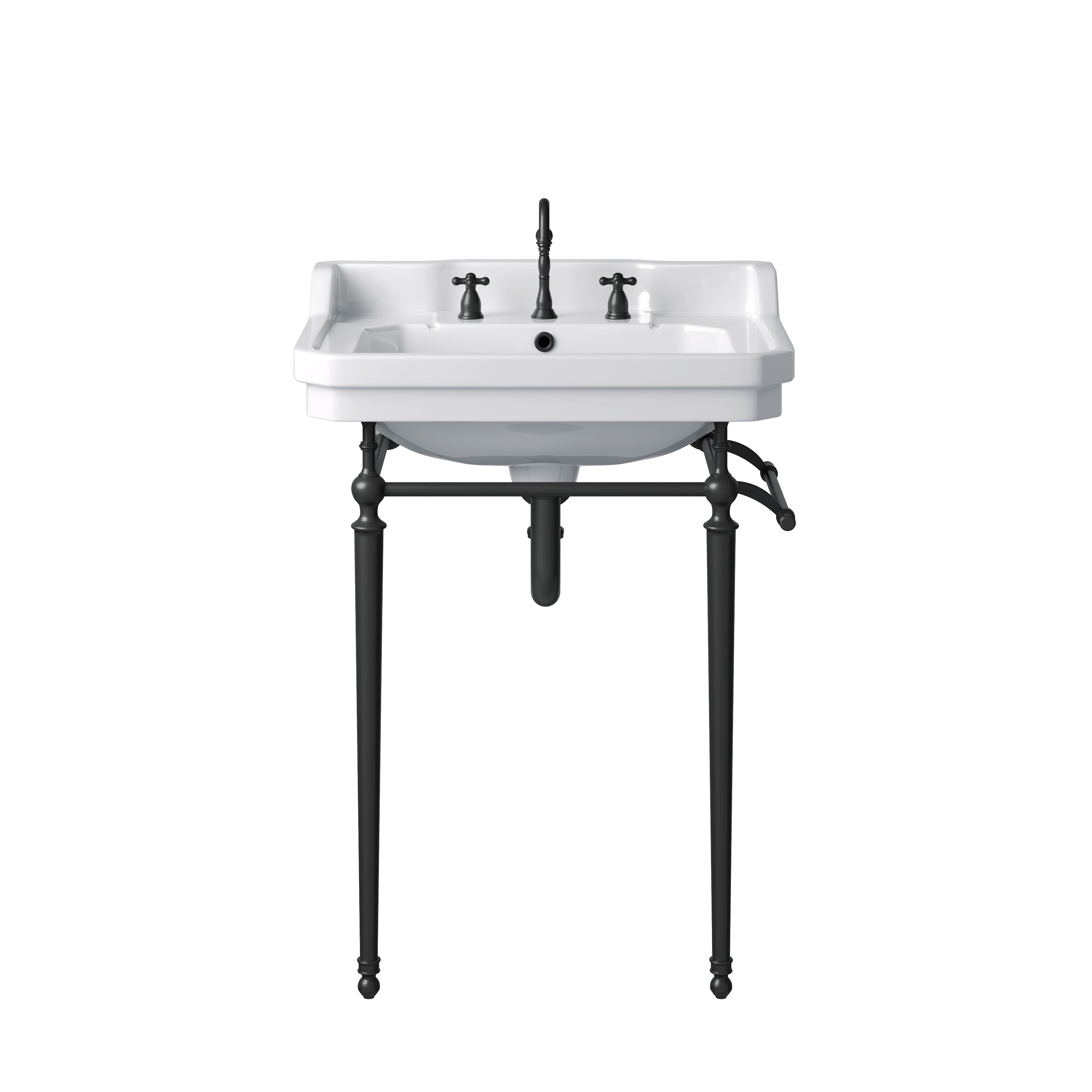 James Martin Wellington 24" Single Console Sink with Stand