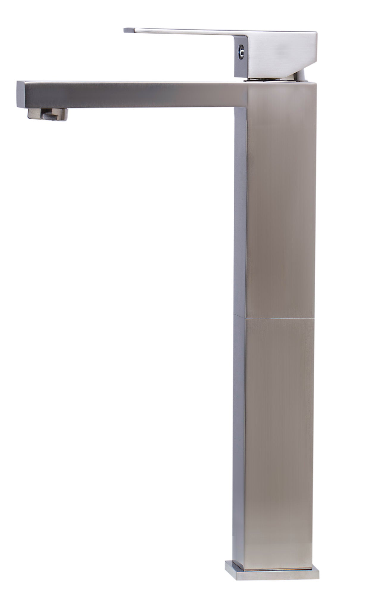 ALFI brand AB1129 Tall Square Single Lever Bathroom Faucet