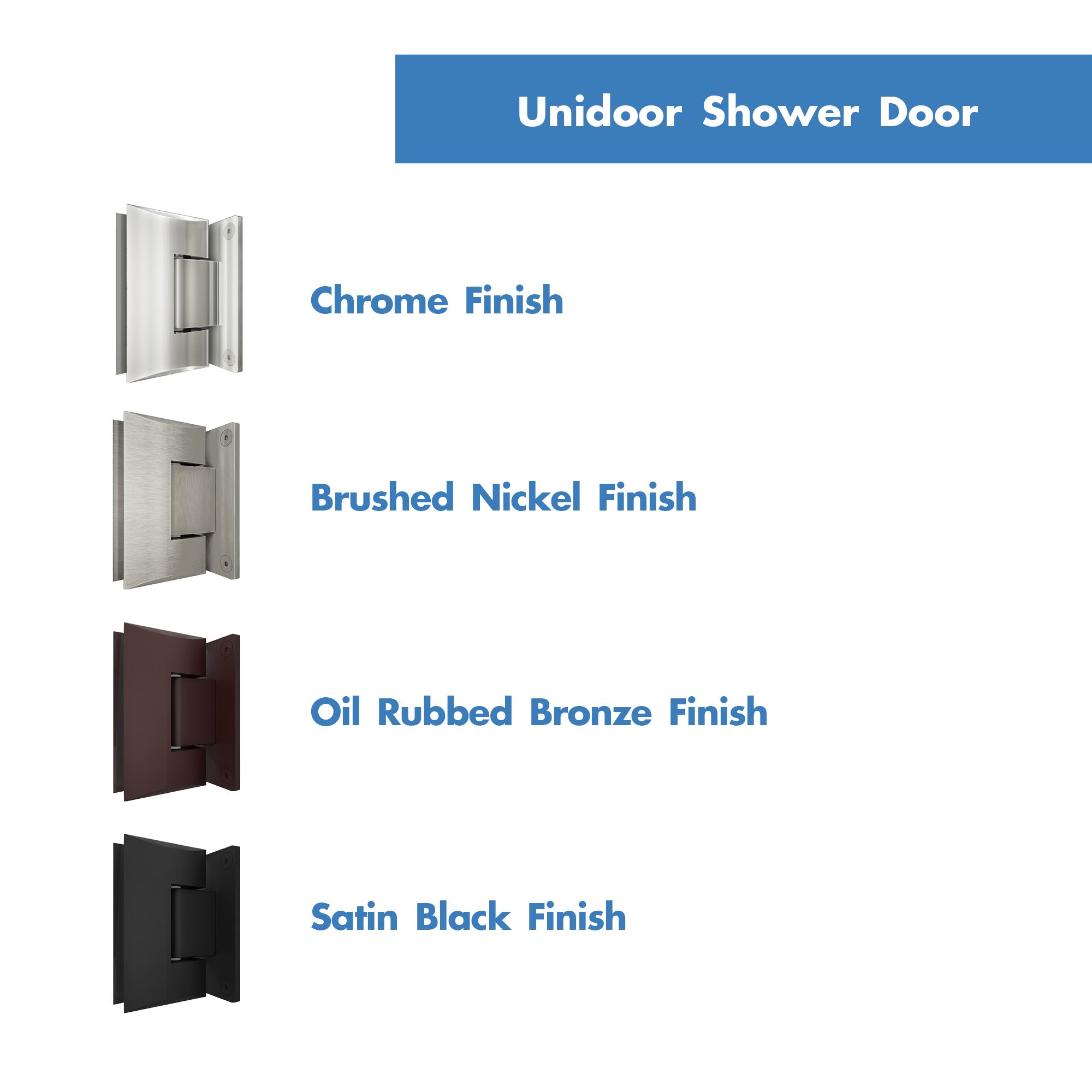 DreamLine Unidoor 60-61" W Shower Door