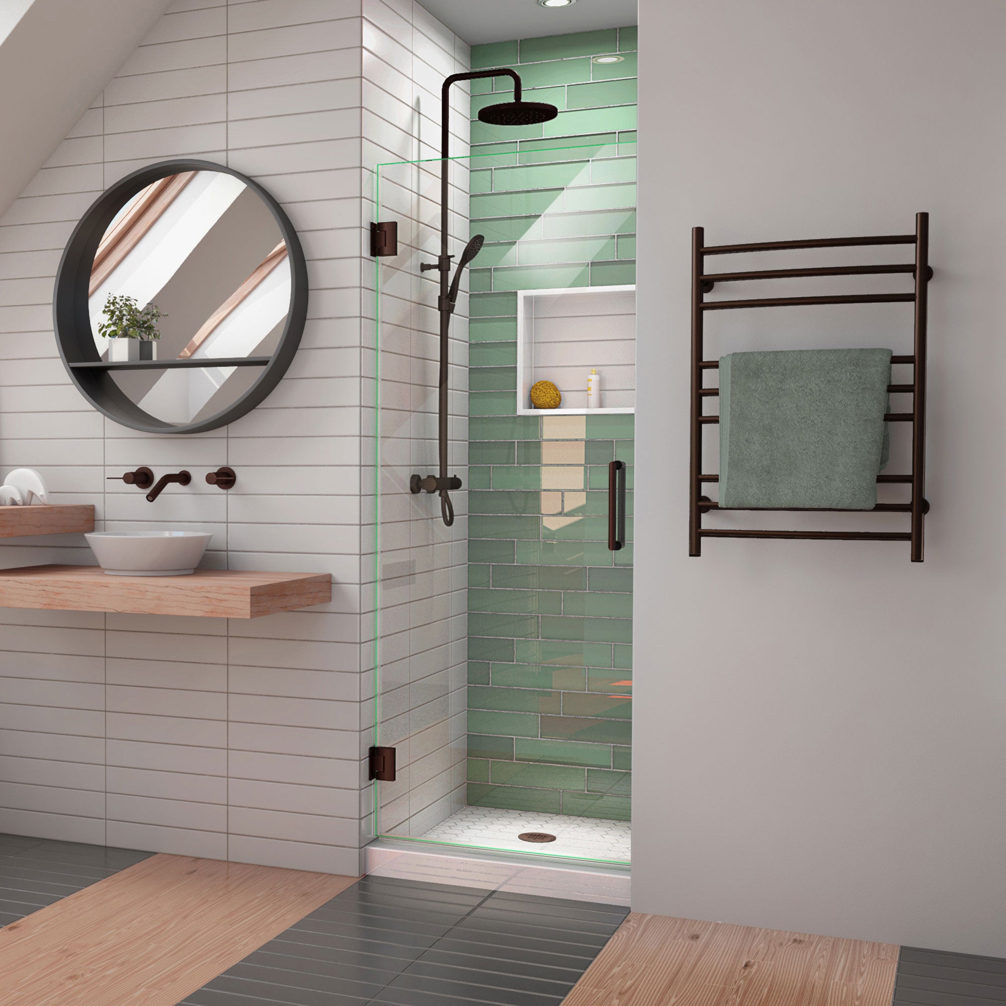 DreamLine Unidoor-LS 25" W Shower Door