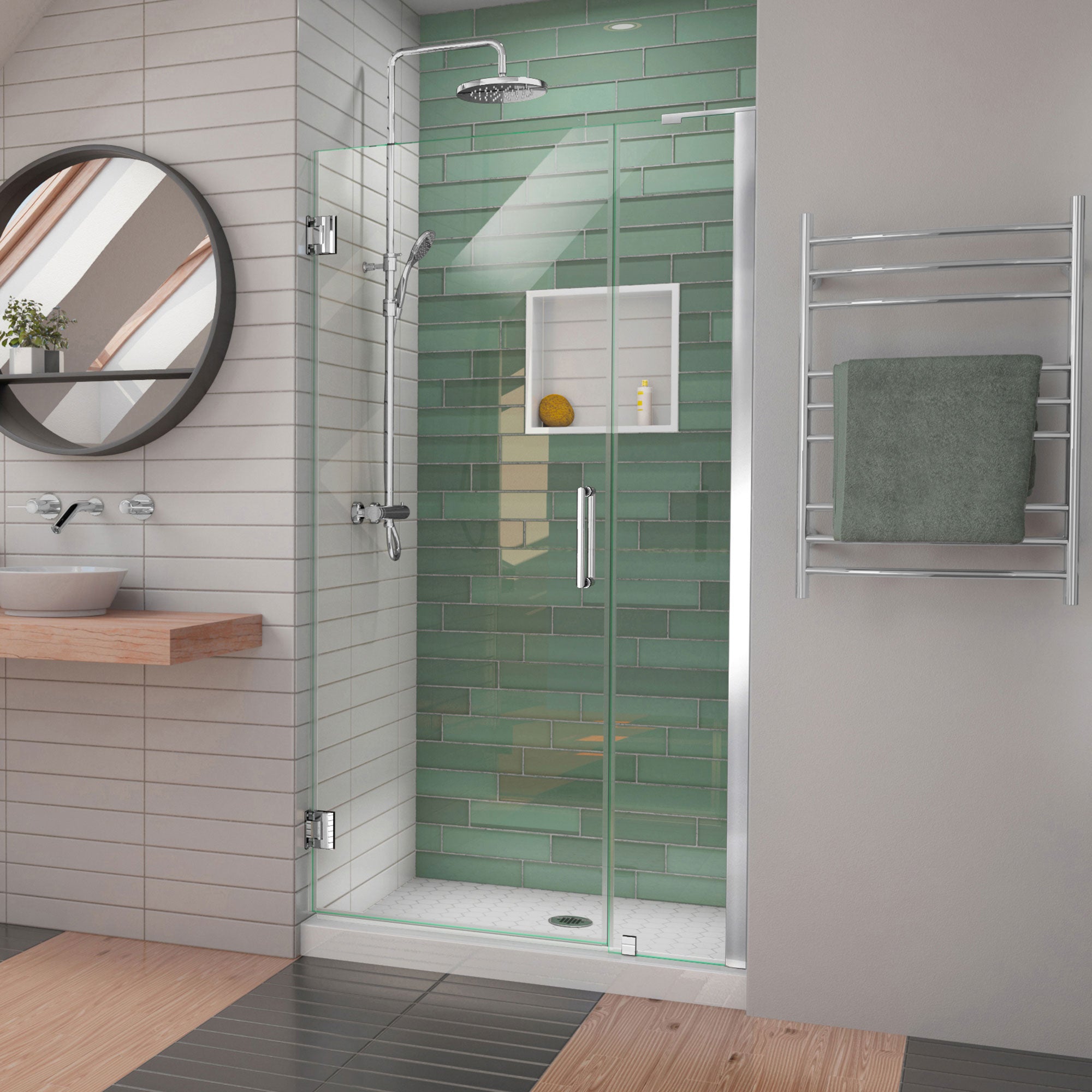 DreamLine Unidoor-LS 38-39" W Shower Door