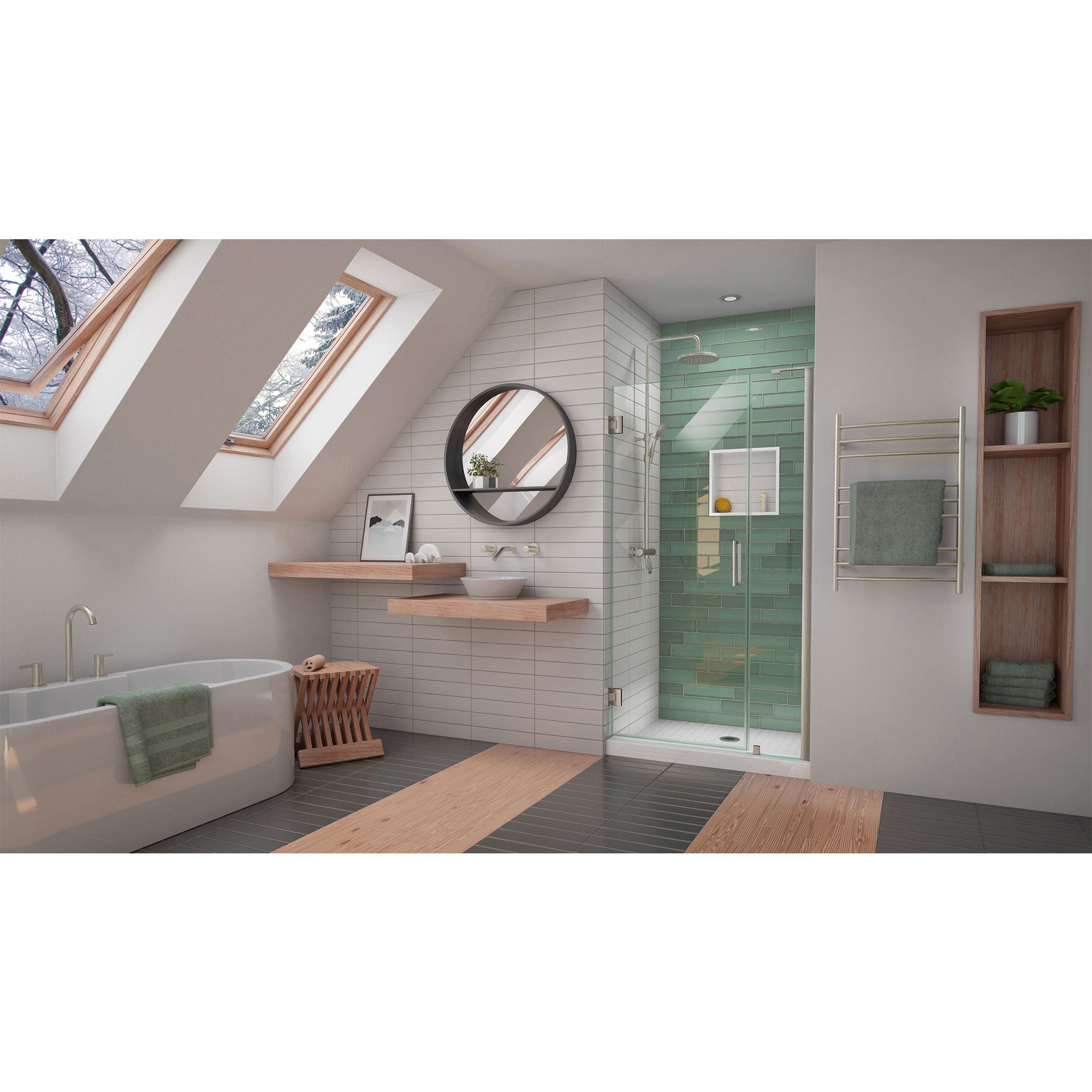 DreamLine Unidoor-LS 38-39" W Shower Door