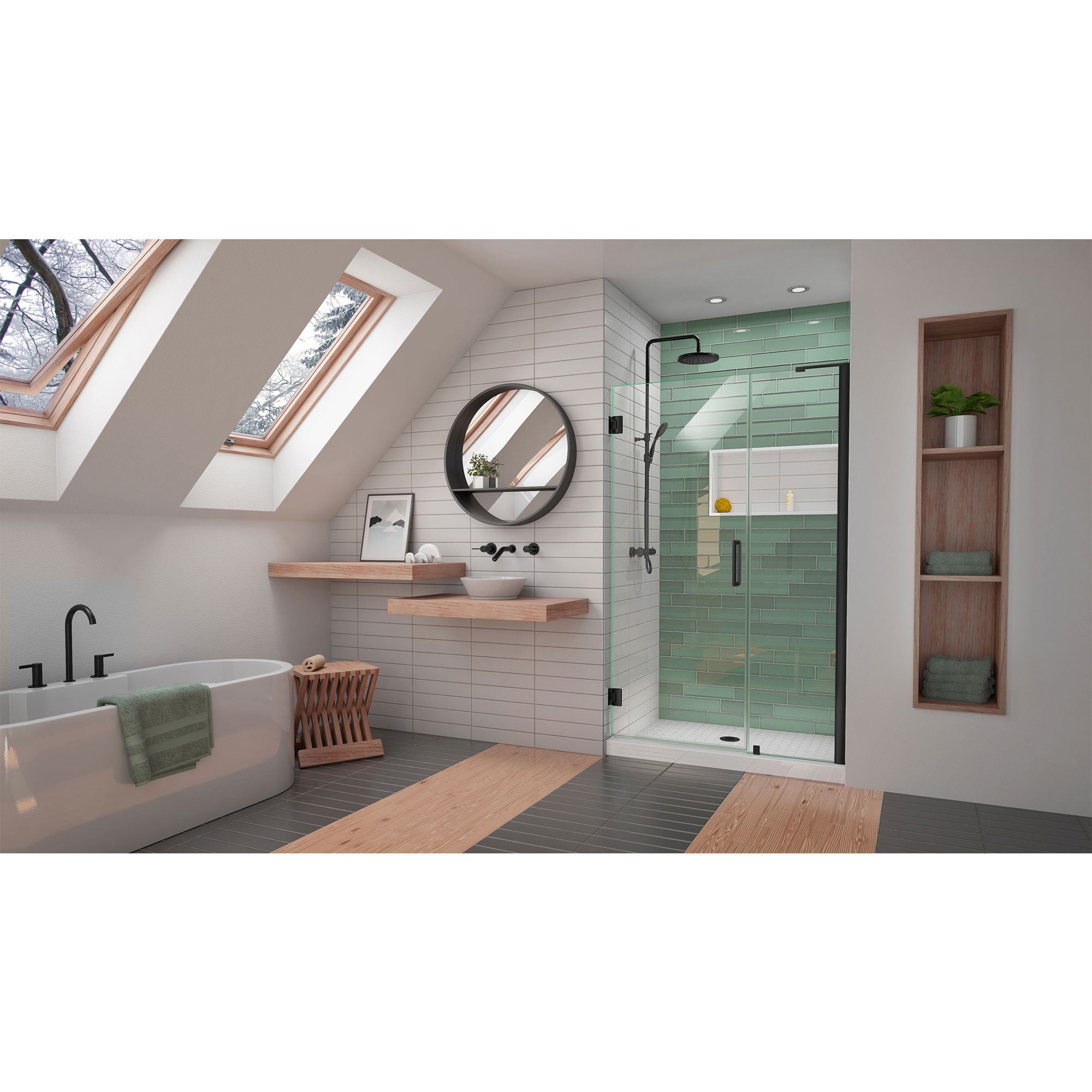 DreamLine Unidoor-LS 47-48" W Shower Door