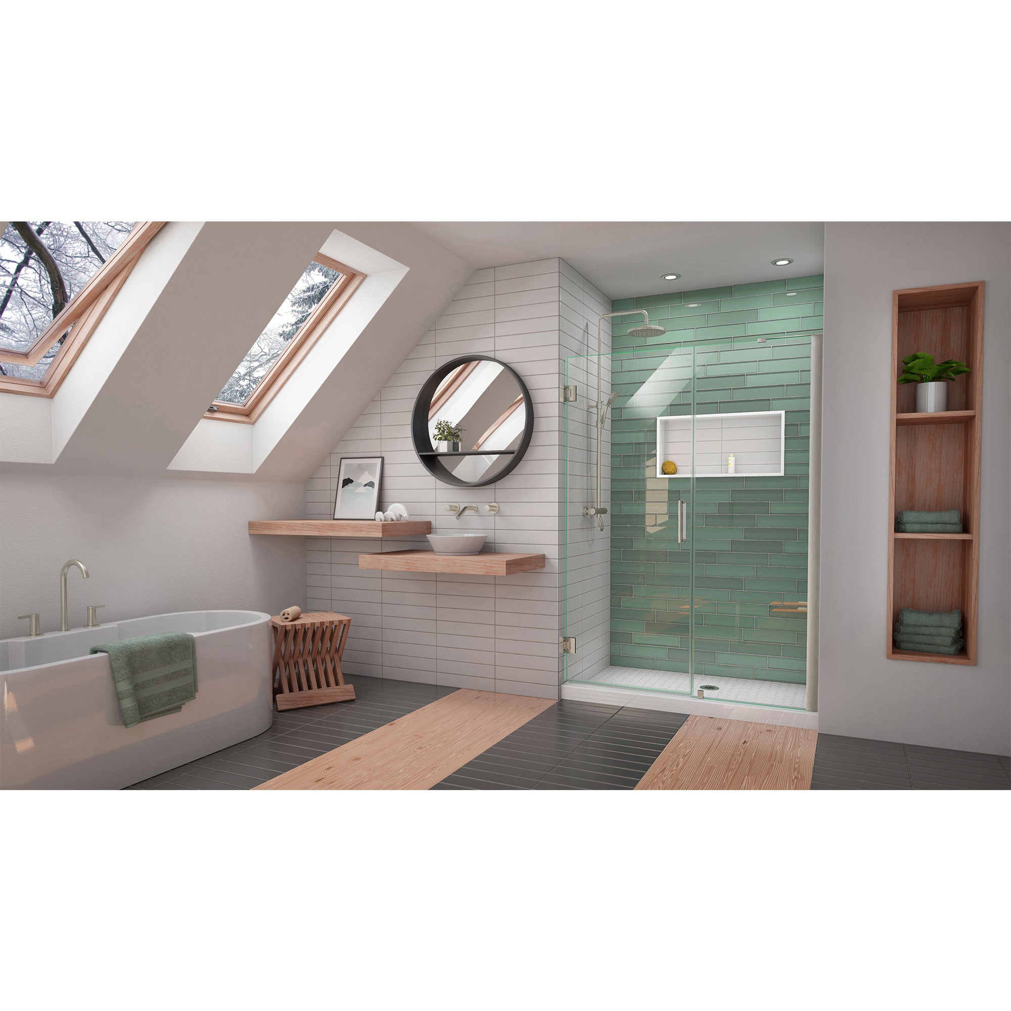 DreamLine Unidoor-LS 47-48" W Shower Door