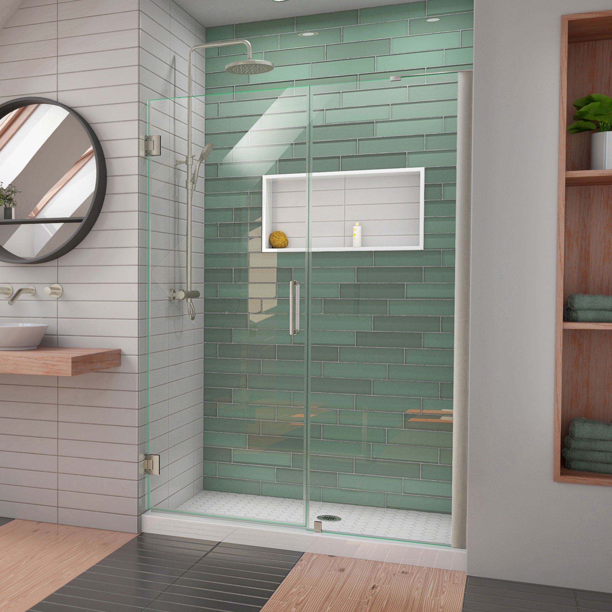 DreamLine Unidoor-LS 51-52" W Shower Door