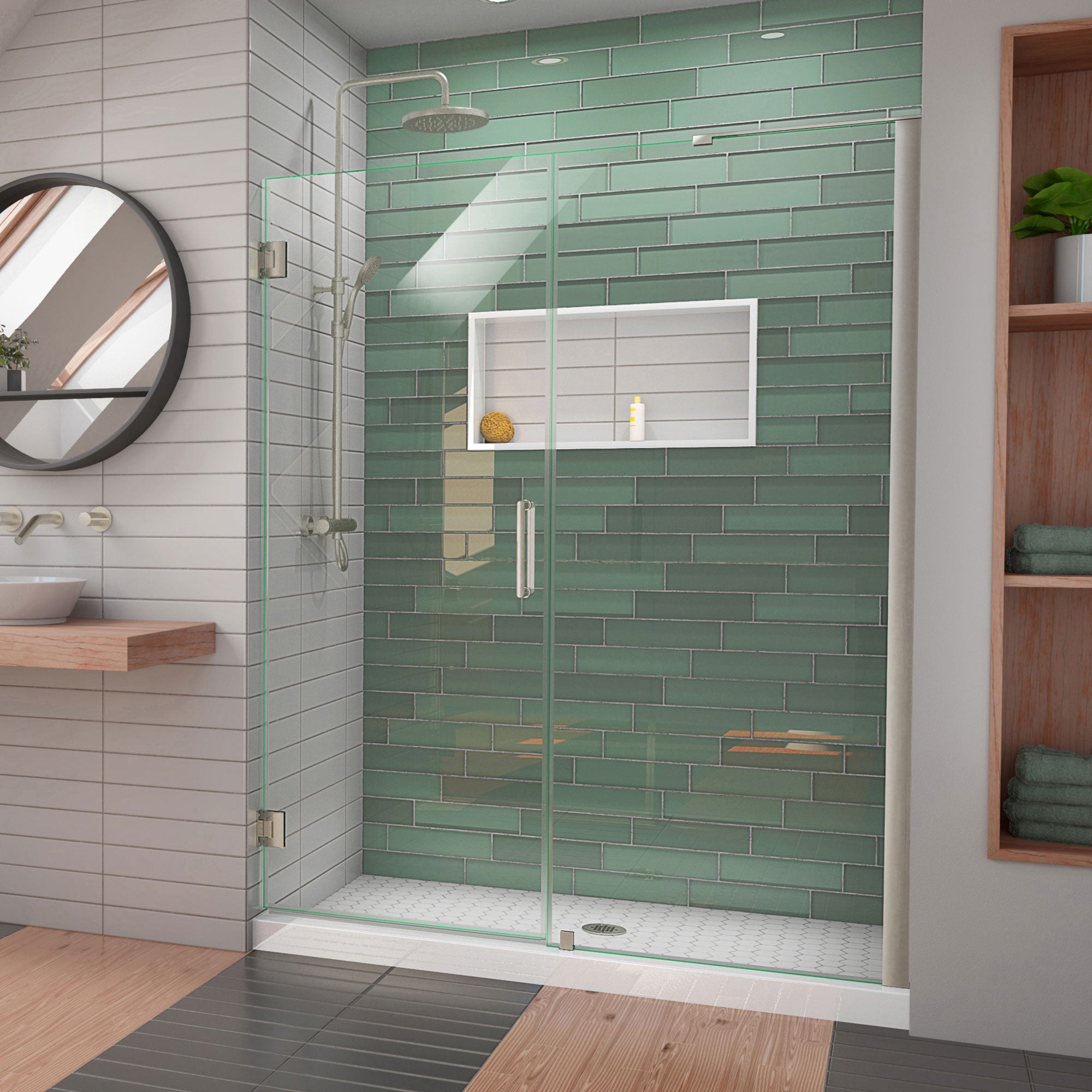 DreamLine Unidoor-LS 54-55" W Shower Door