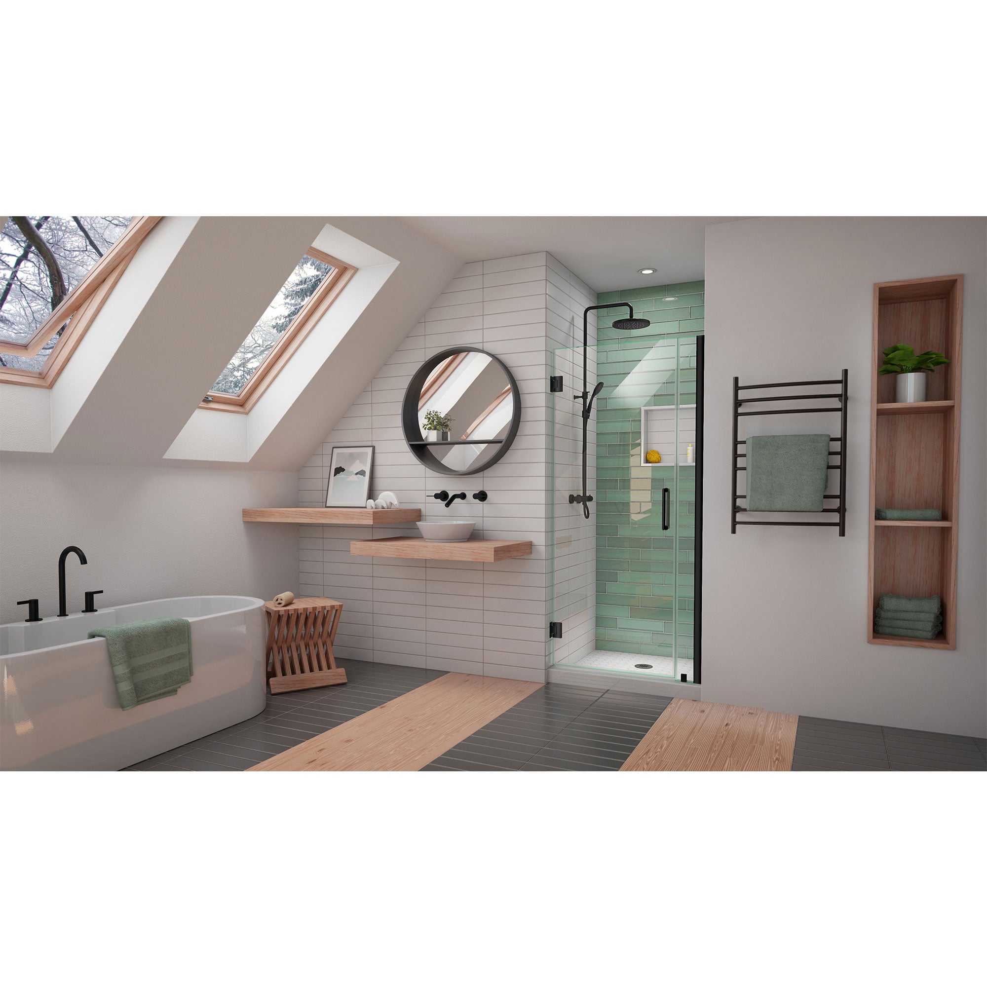 DreamLine Unidoor-LS 32-33" W Shower Door