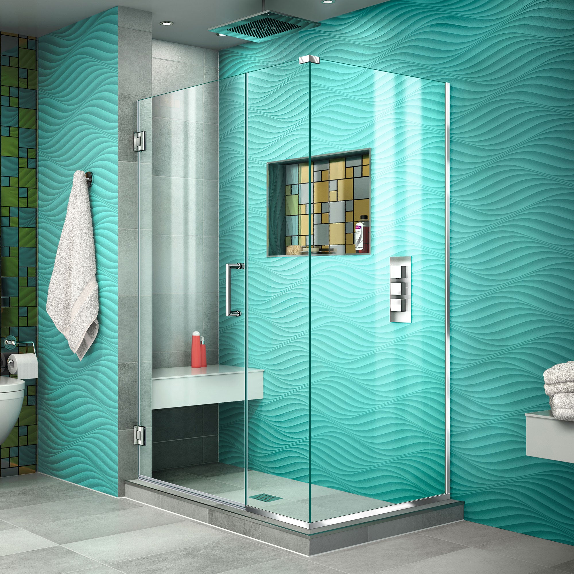 DreamLine Unidoor Plus 37.5" W Shower Enclosure