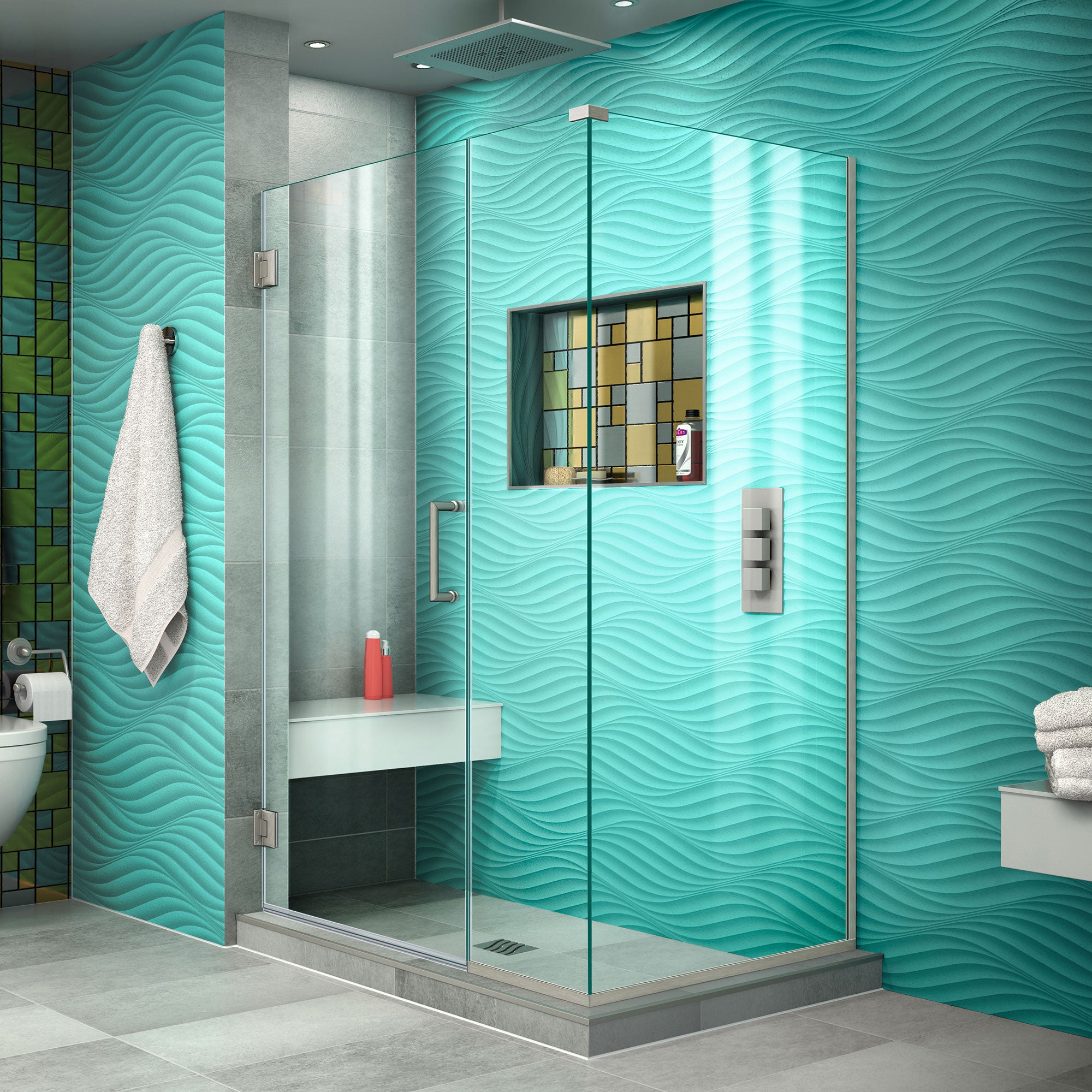 DreamLine Unidoor Plus 40" W Shower Enclosure