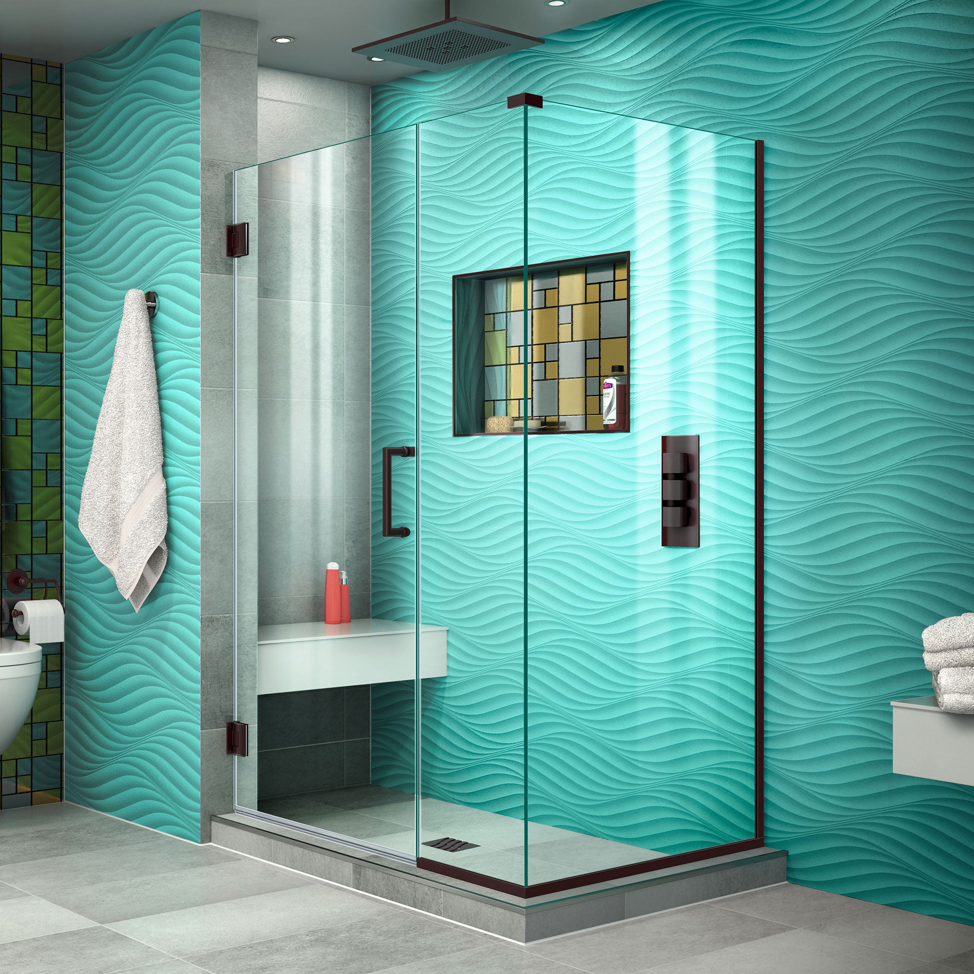 DreamLine Unidoor Plus 42.5" W Shower Enclosure