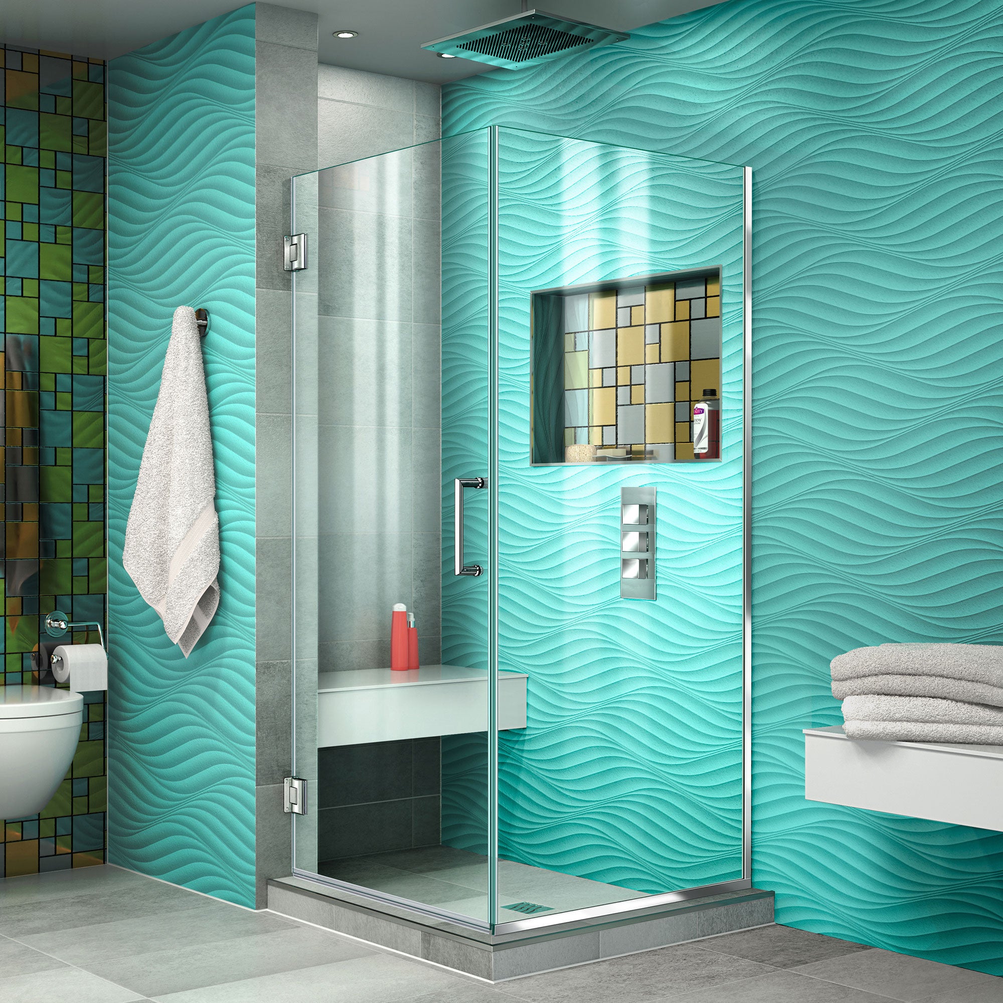 DreamLine Unidoor Plus 30.38" W Shower Enclosure