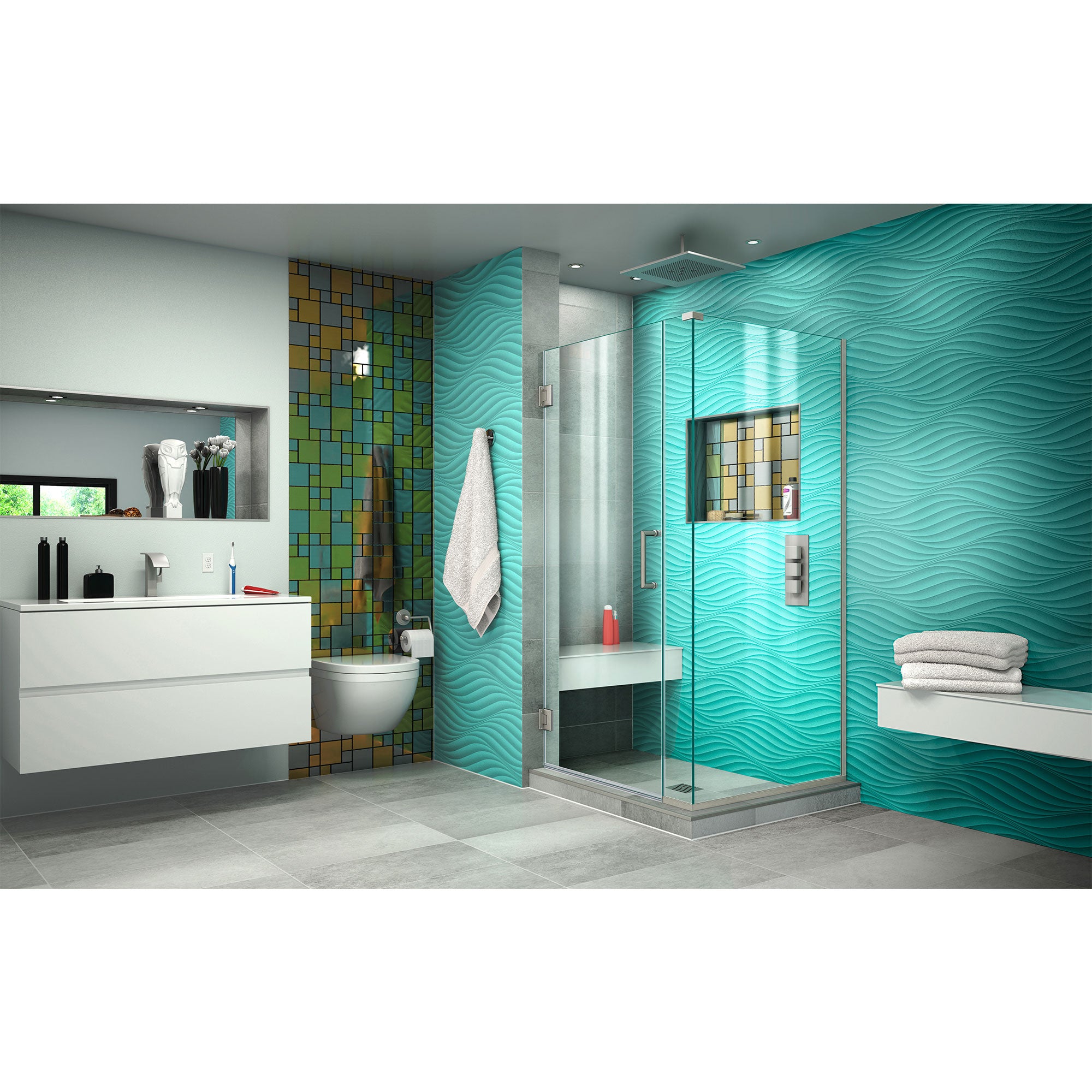 DreamLine Unidoor Plus 31" W Shower Enclosure