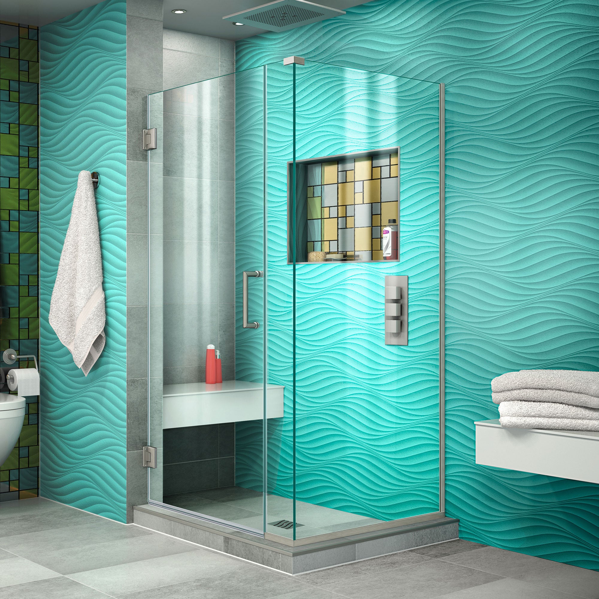 DreamLine Unidoor Plus 30" W Shower Enclosure