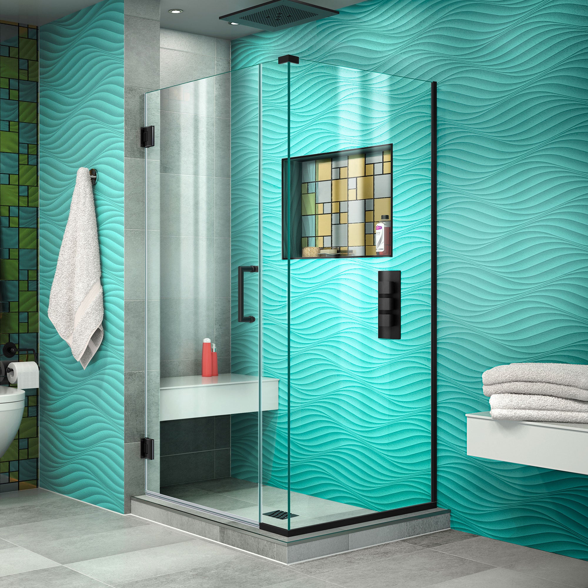 DreamLine Unidoor Plus 30" W Shower Enclosure
