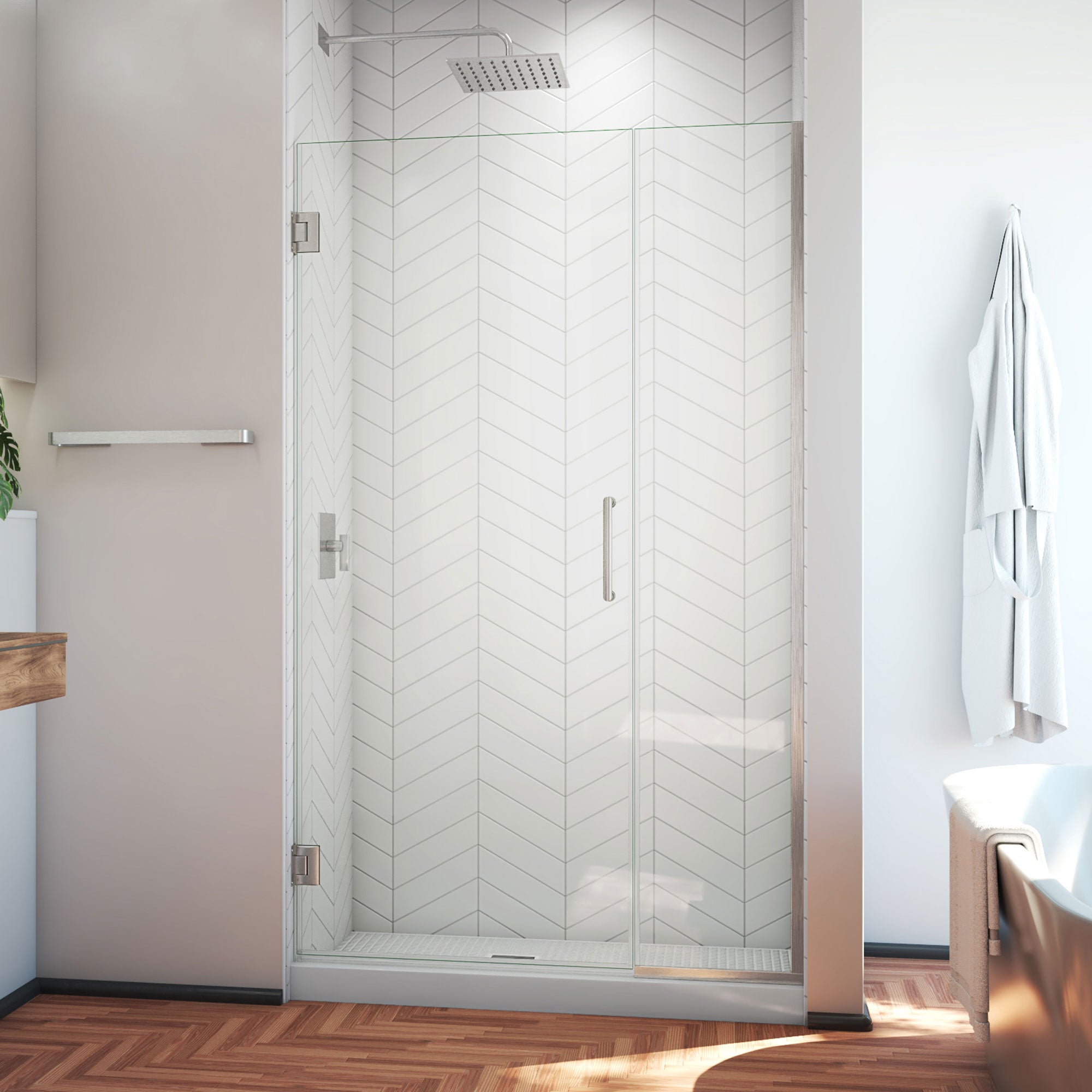 DreamLine Unidoor Plus 44-44.5" W Shower Door