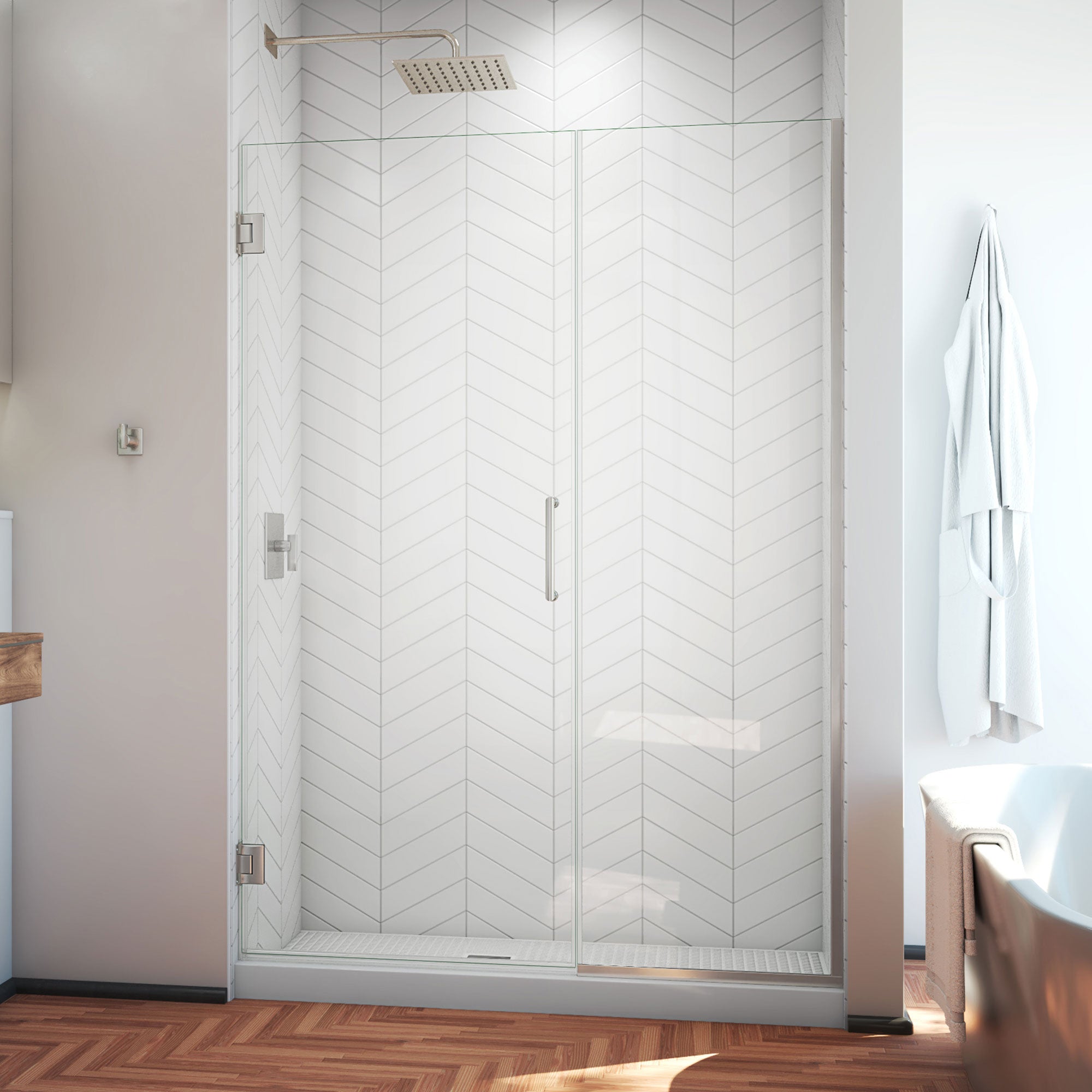 DreamLine Unidoor Plus 47-47.5" W Shower Door