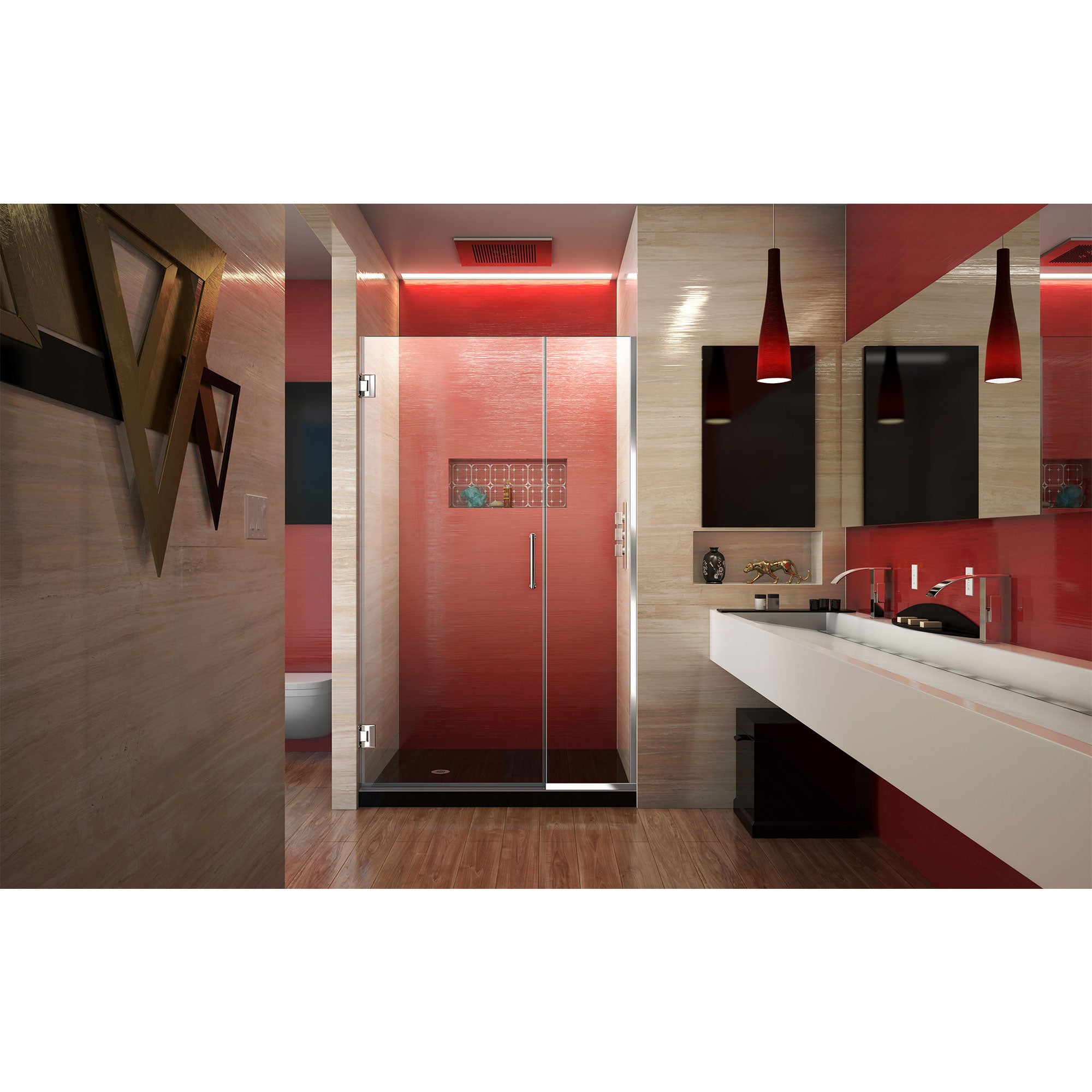 DreamLine Unidoor Plus 44-44.5" W Shower Door