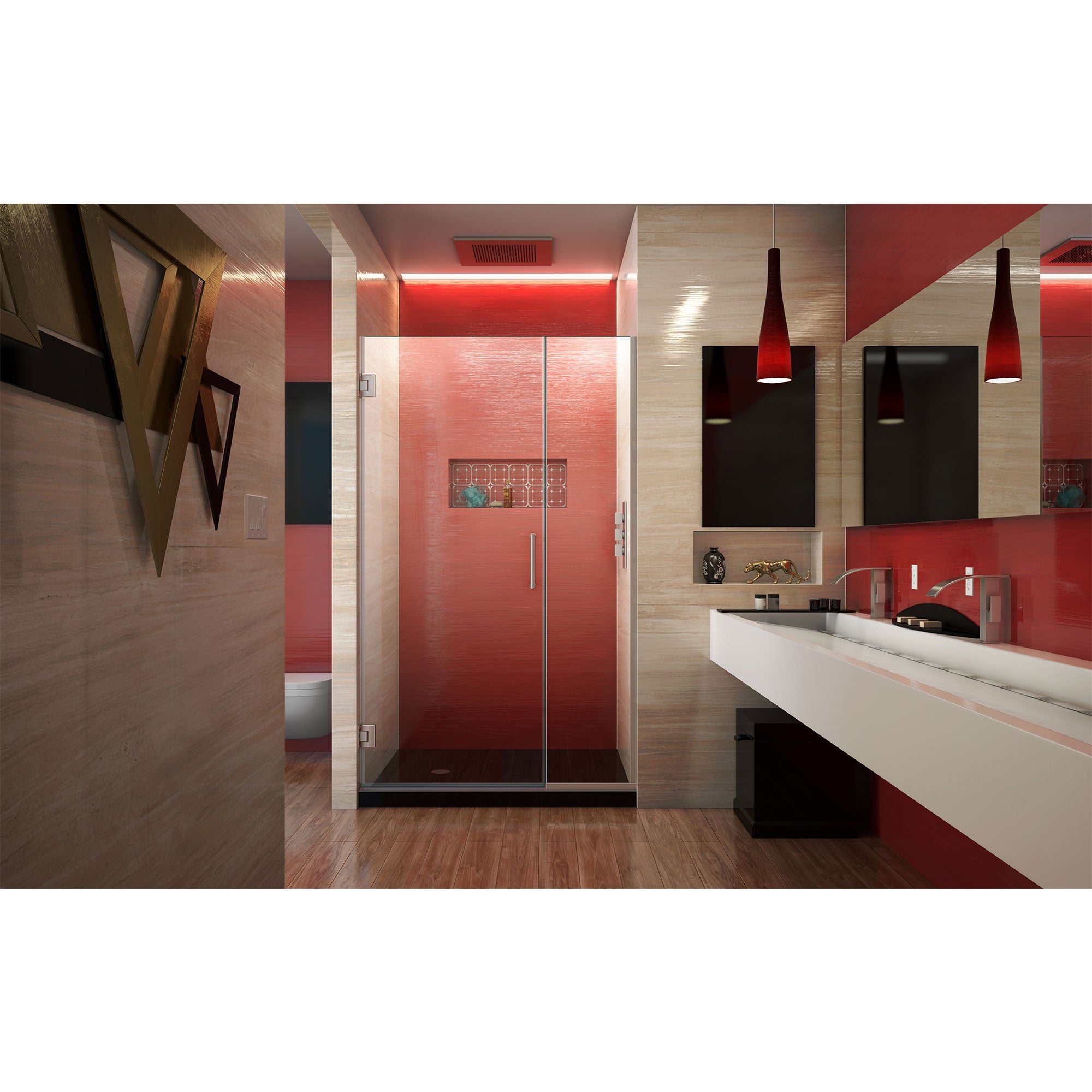 DreamLine Unidoor Plus 44-44.5" W Shower Door