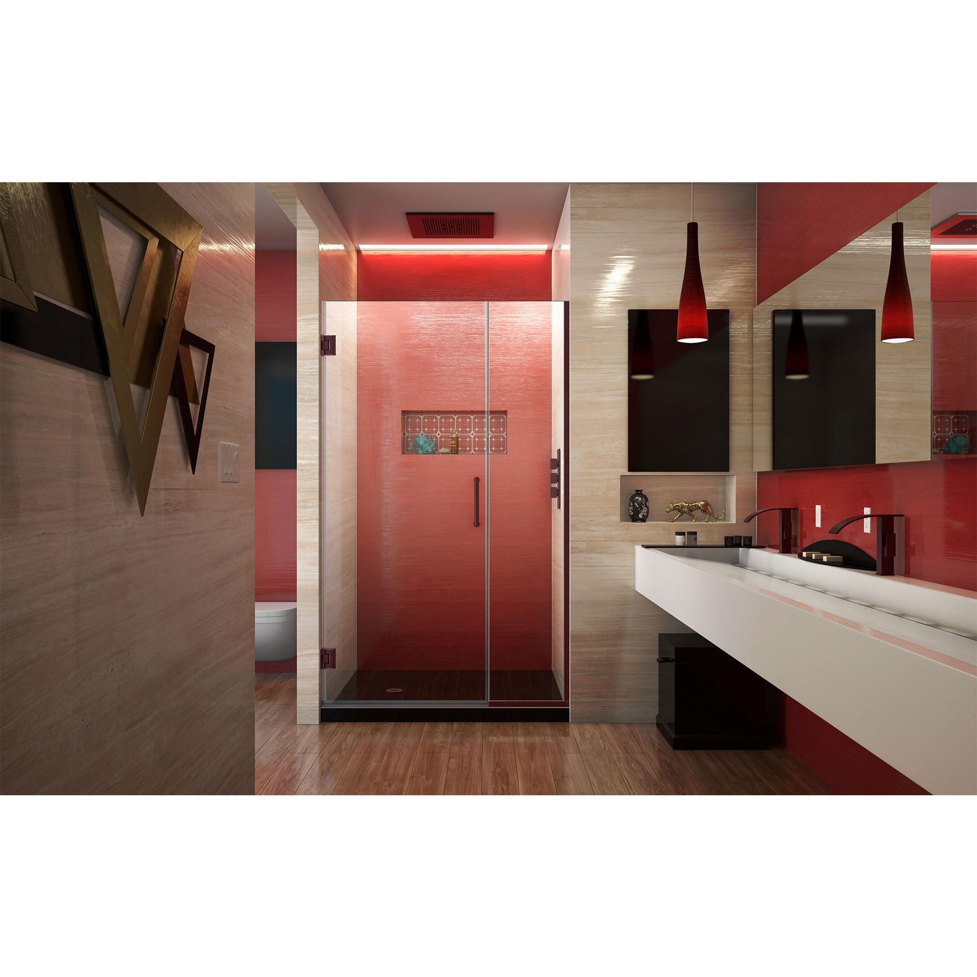 DreamLine Unidoor Plus 44-44.5" W Shower Door