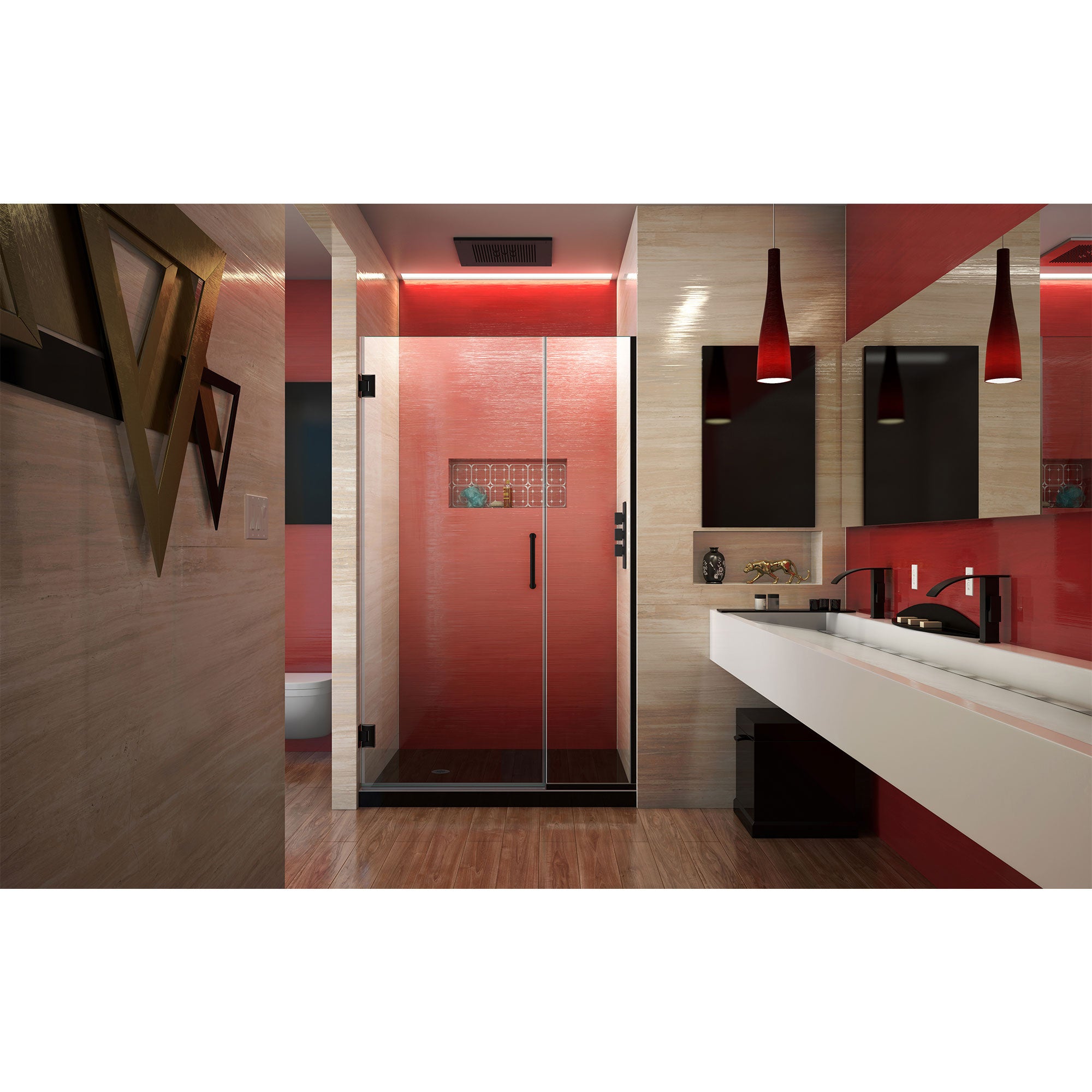 DreamLine Unidoor Plus 44-44.5" W Shower Door