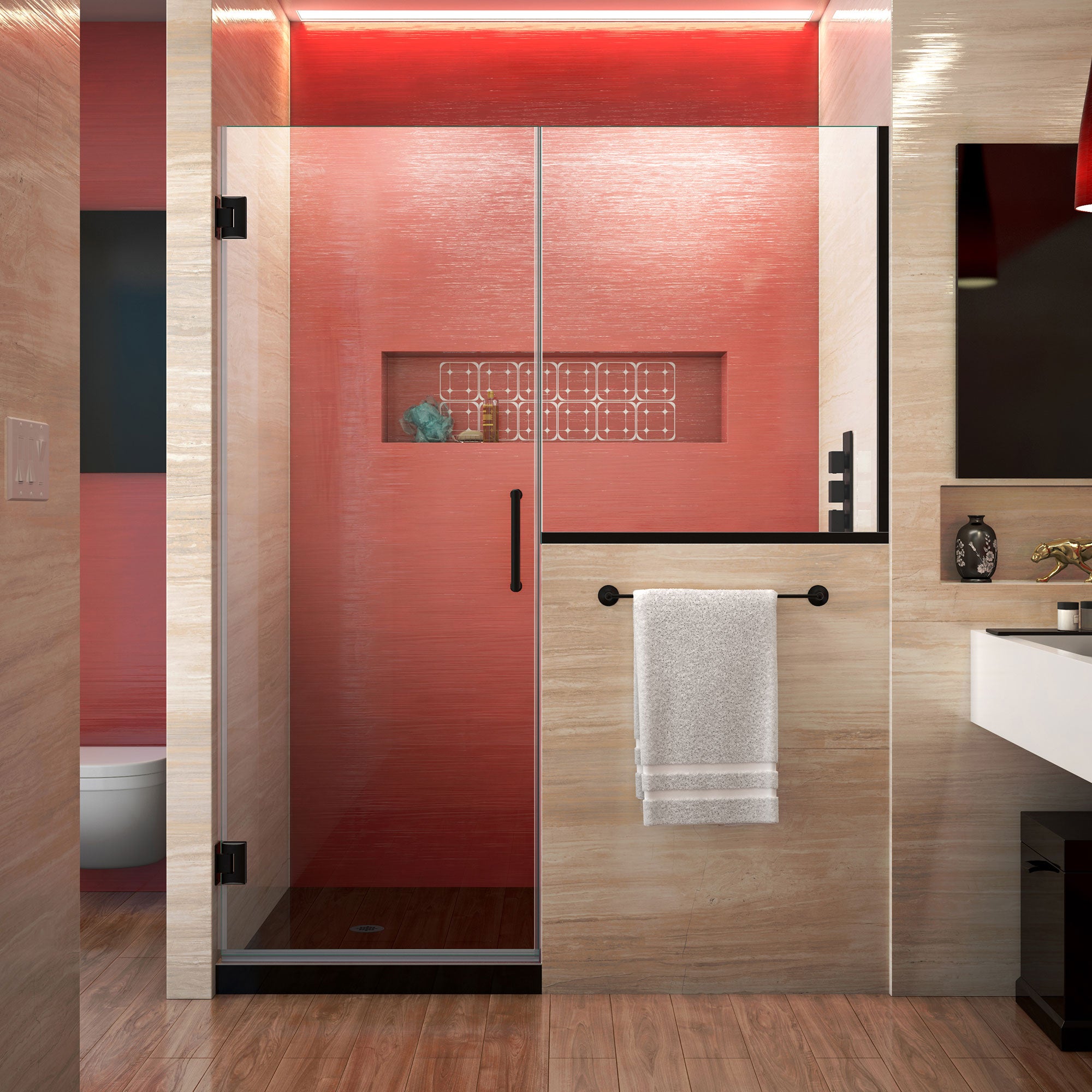 DreamLine Unidoor Plus 64-64.5" W Shower Door