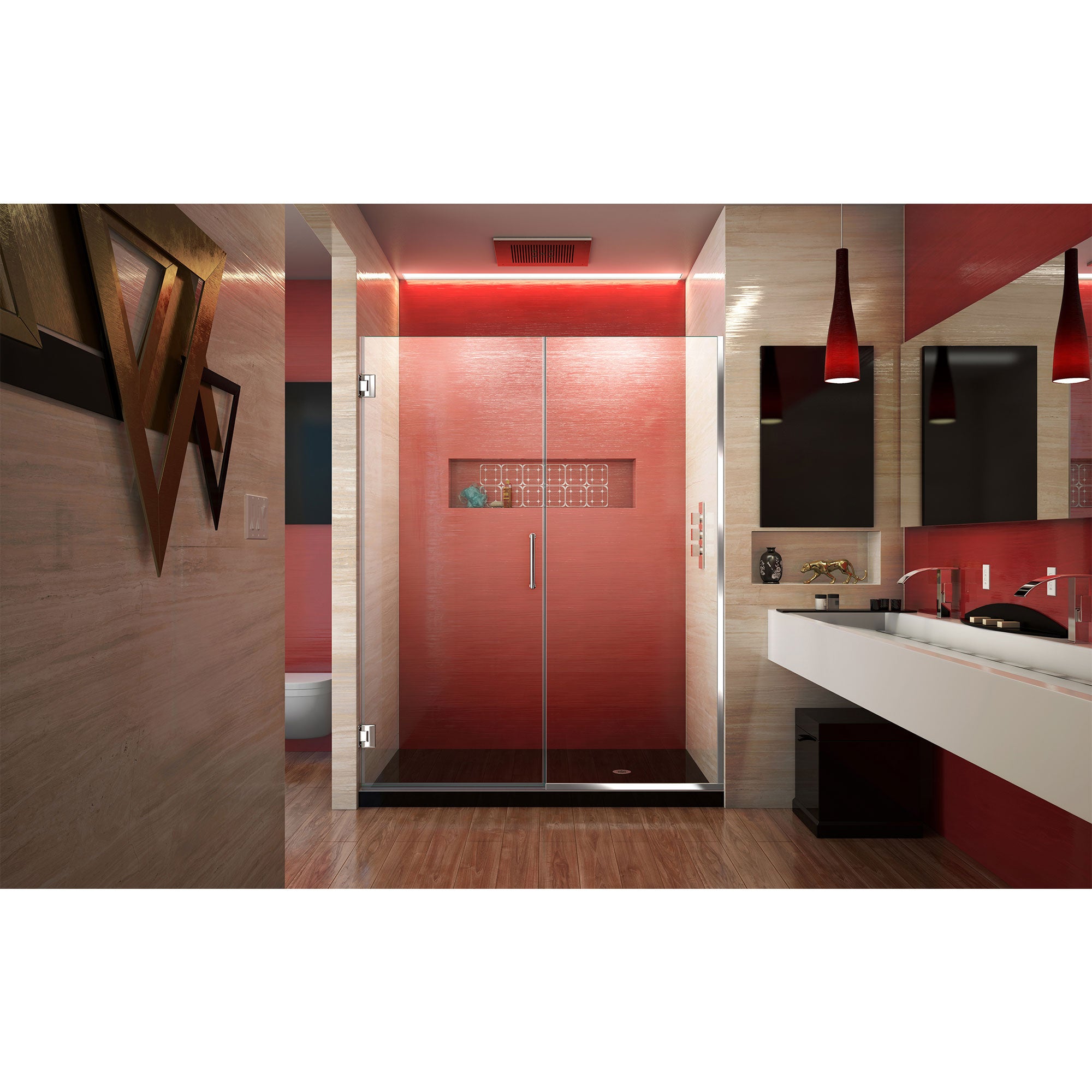 DreamLine Unidoor Plus 60.5-61" W Shower Door