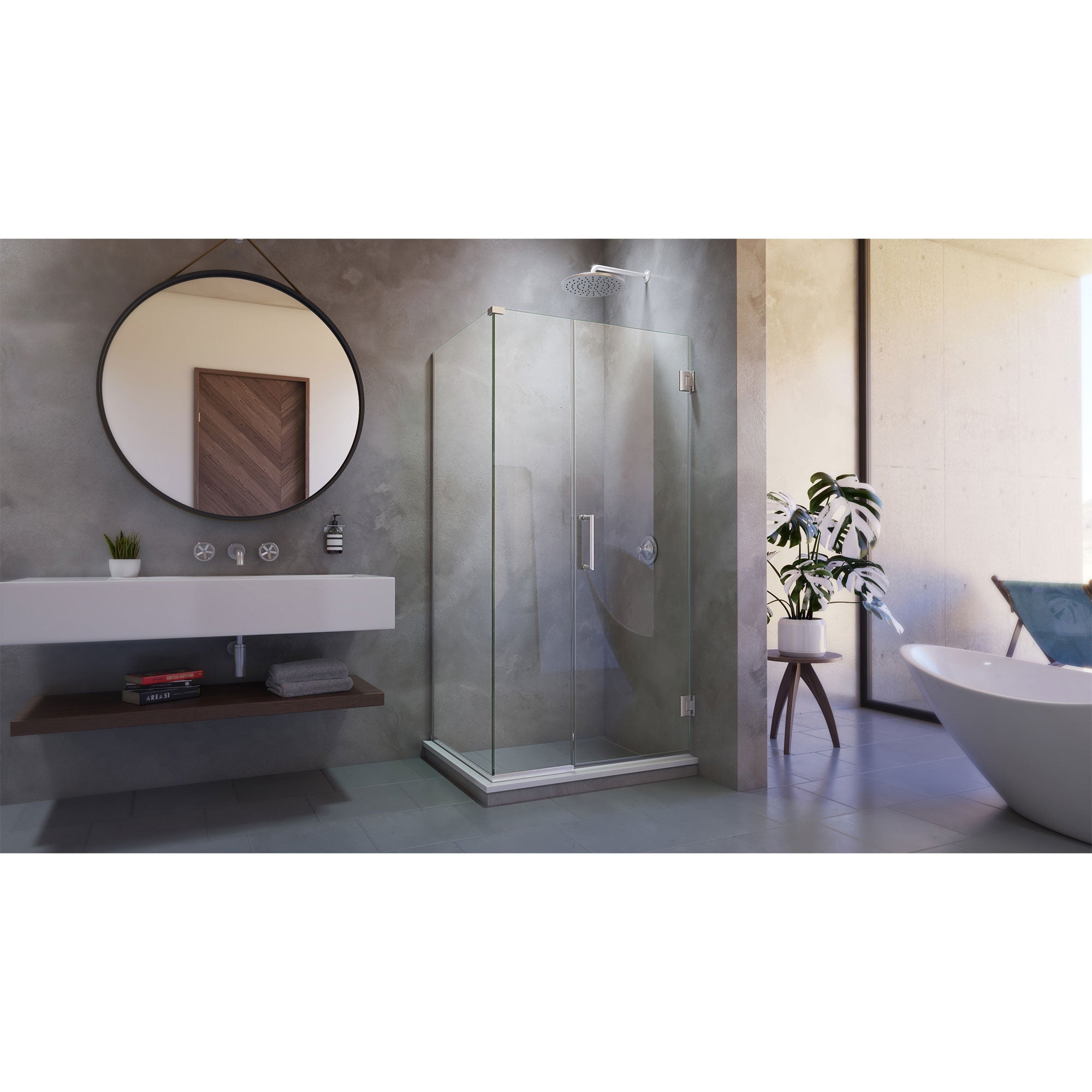DreamLine Unidoor Plus 37.5" W Shower Enclosure