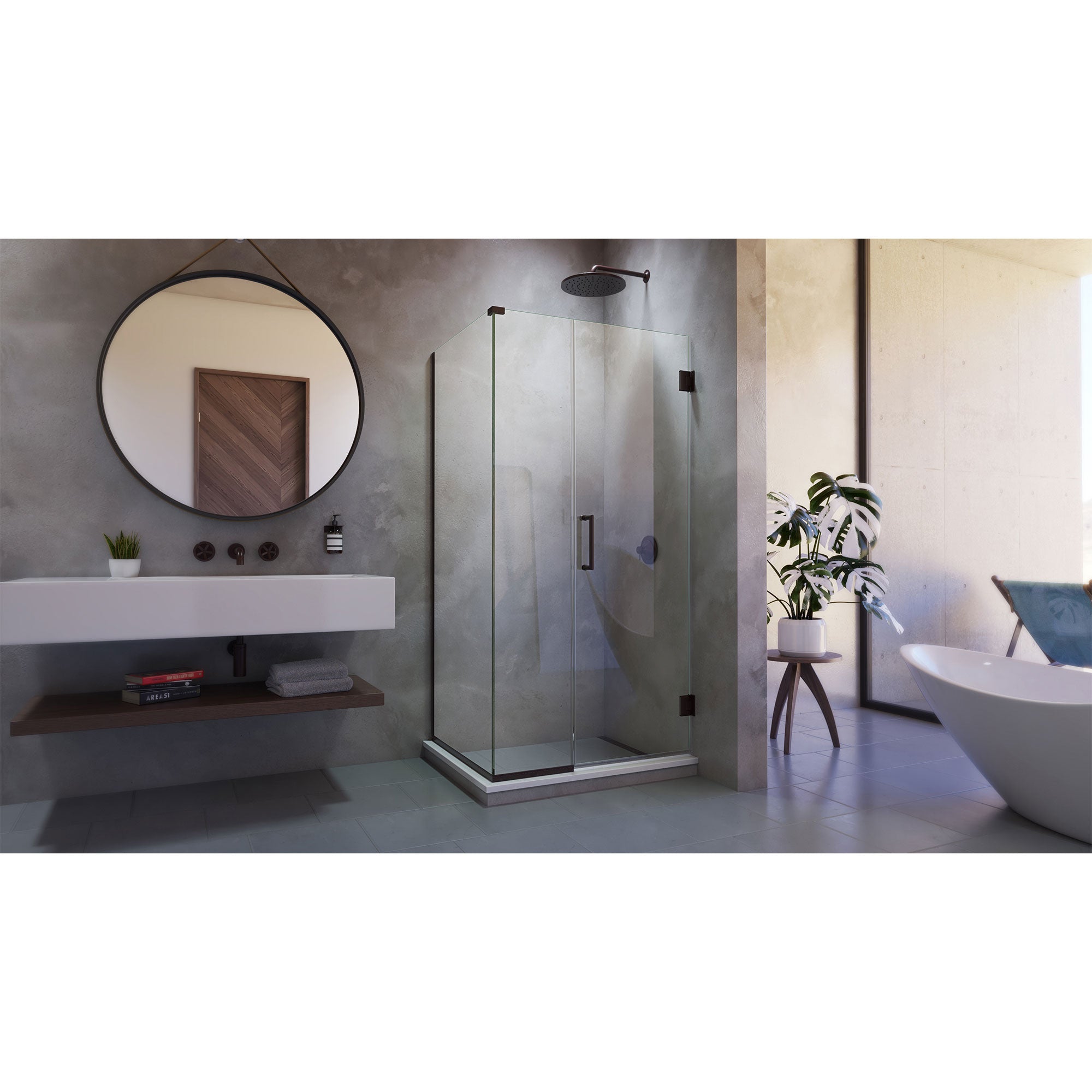 DreamLine Unidoor Plus 37.5" W Shower Enclosure