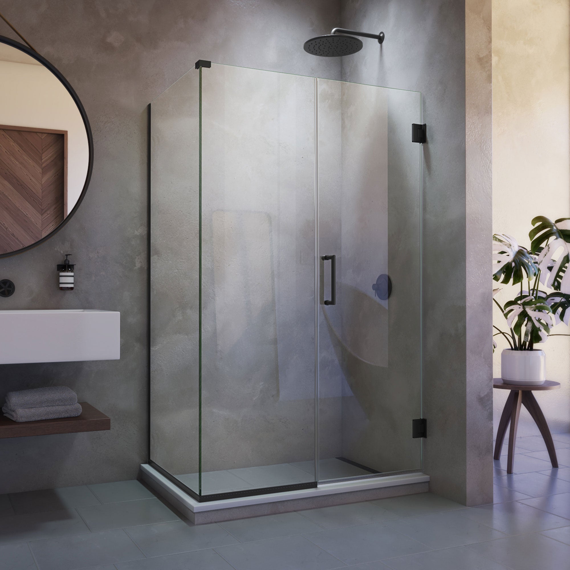 DreamLine Unidoor Plus 46" W Shower Enclosure