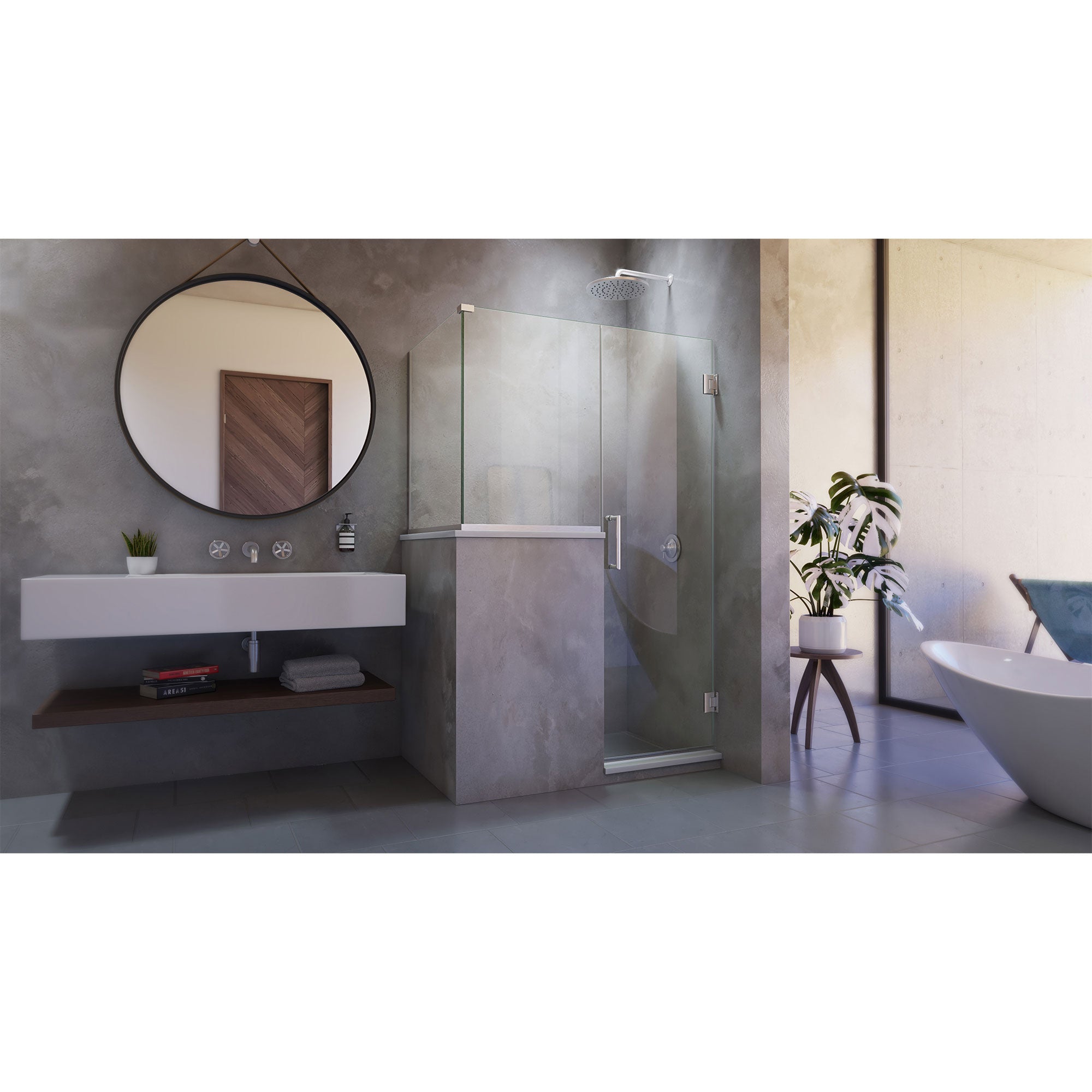 DreamLine Unidoor Plus 48" W Shower Enclosure