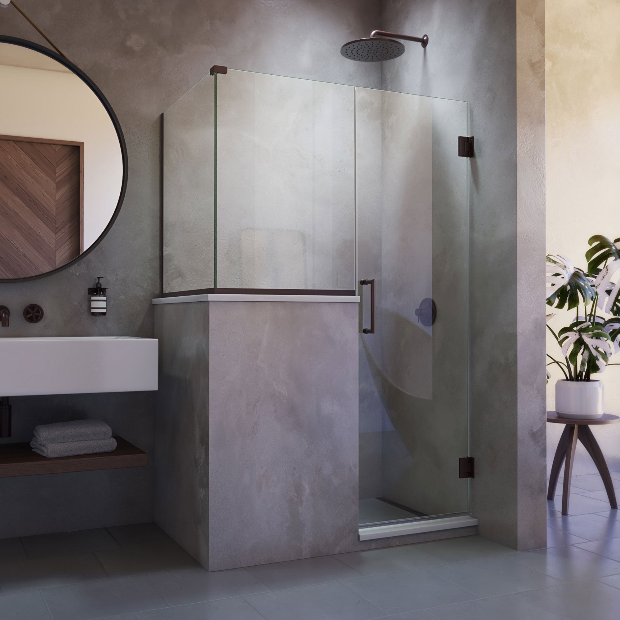DreamLine Unidoor Plus 48" W Shower Enclosure