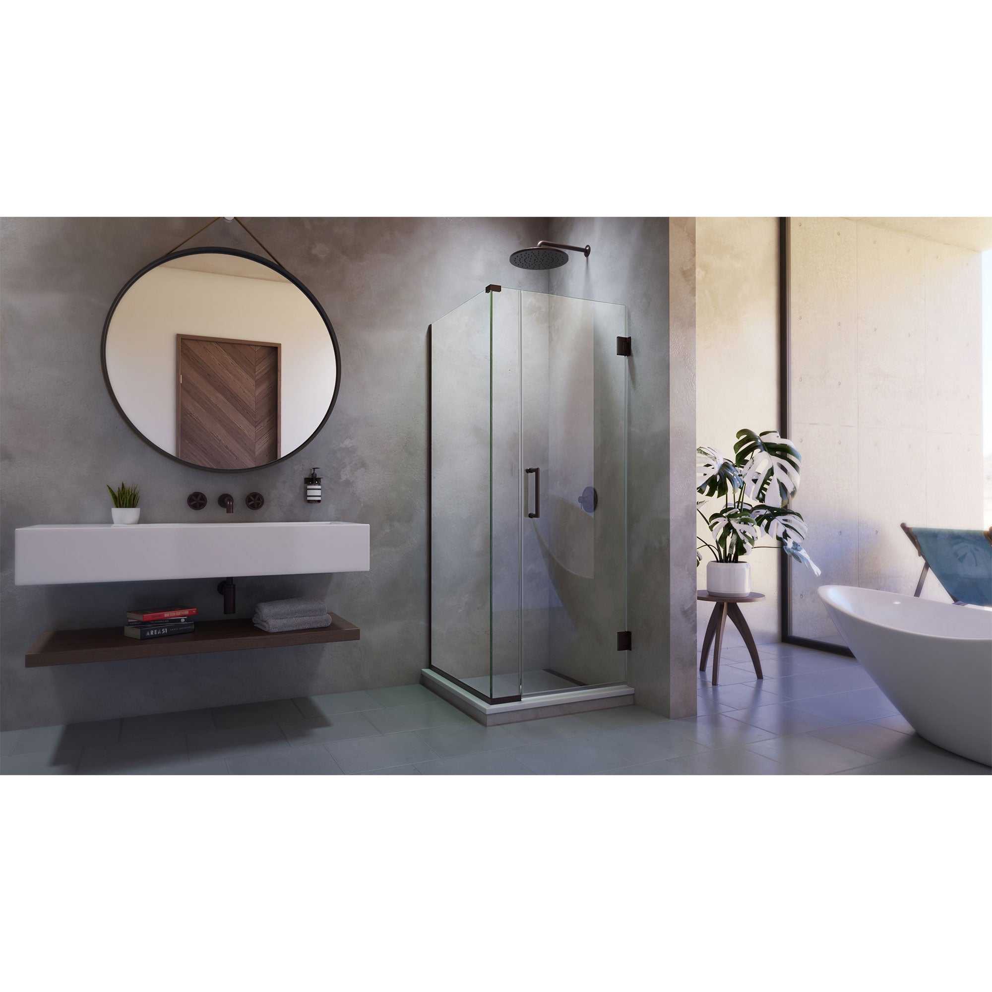 DreamLine Unidoor Plus 34" W Shower Enclosure