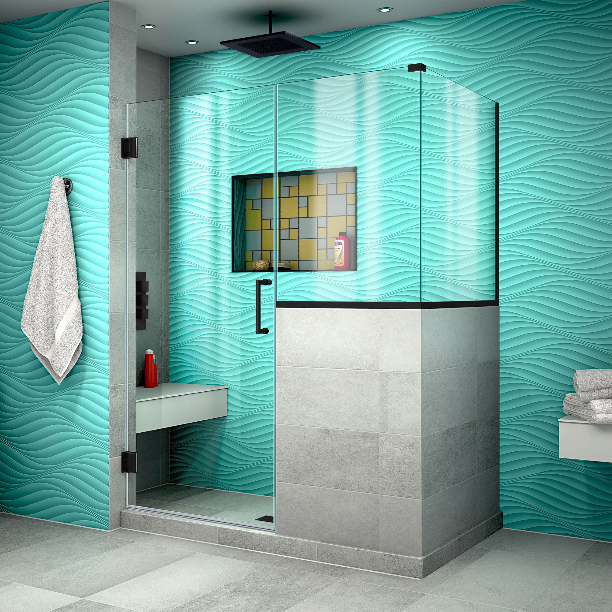 DreamLine Unidoor Plus 48" W Shower Enclosure