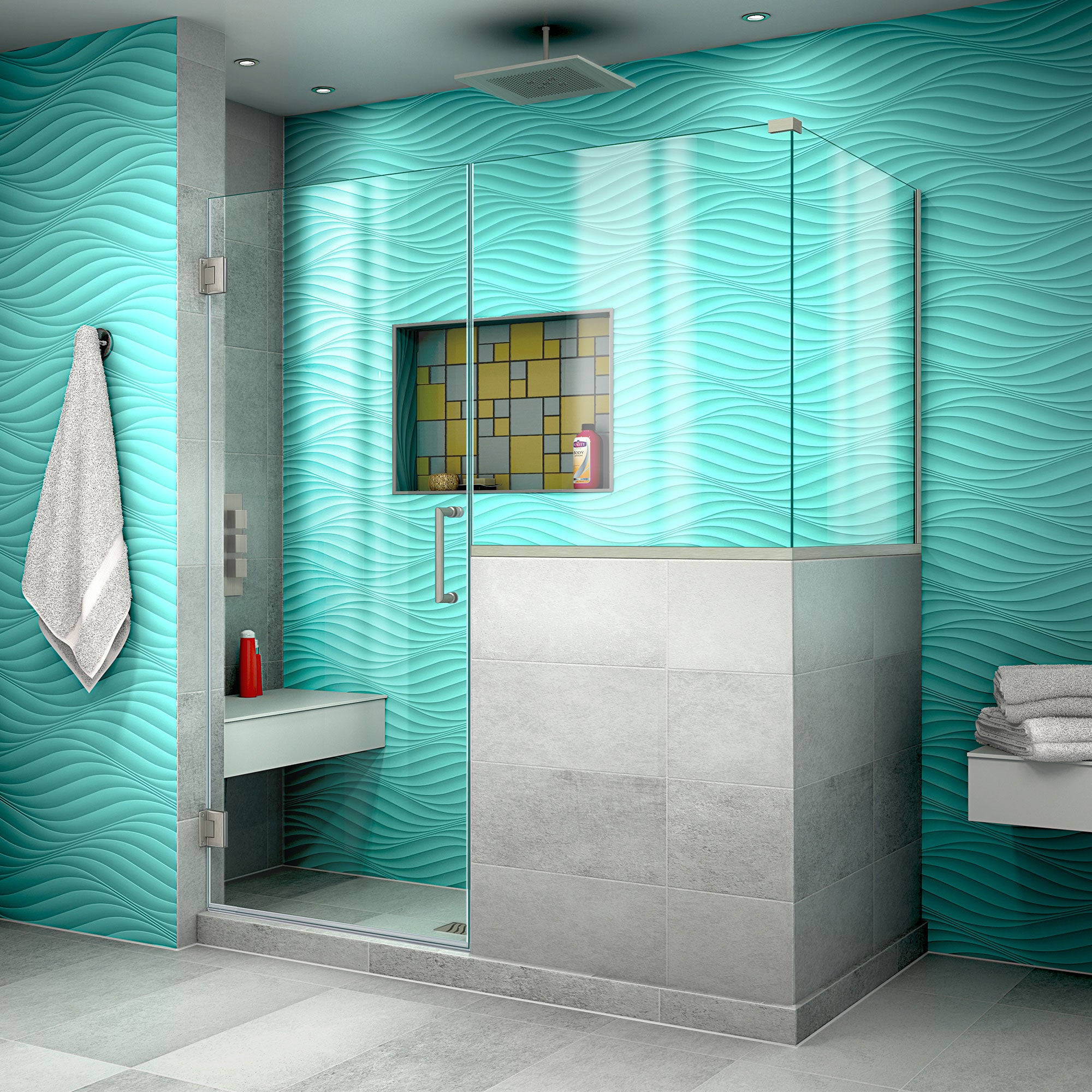 DreamLine Unidoor Plus 60" W Shower Enclosure