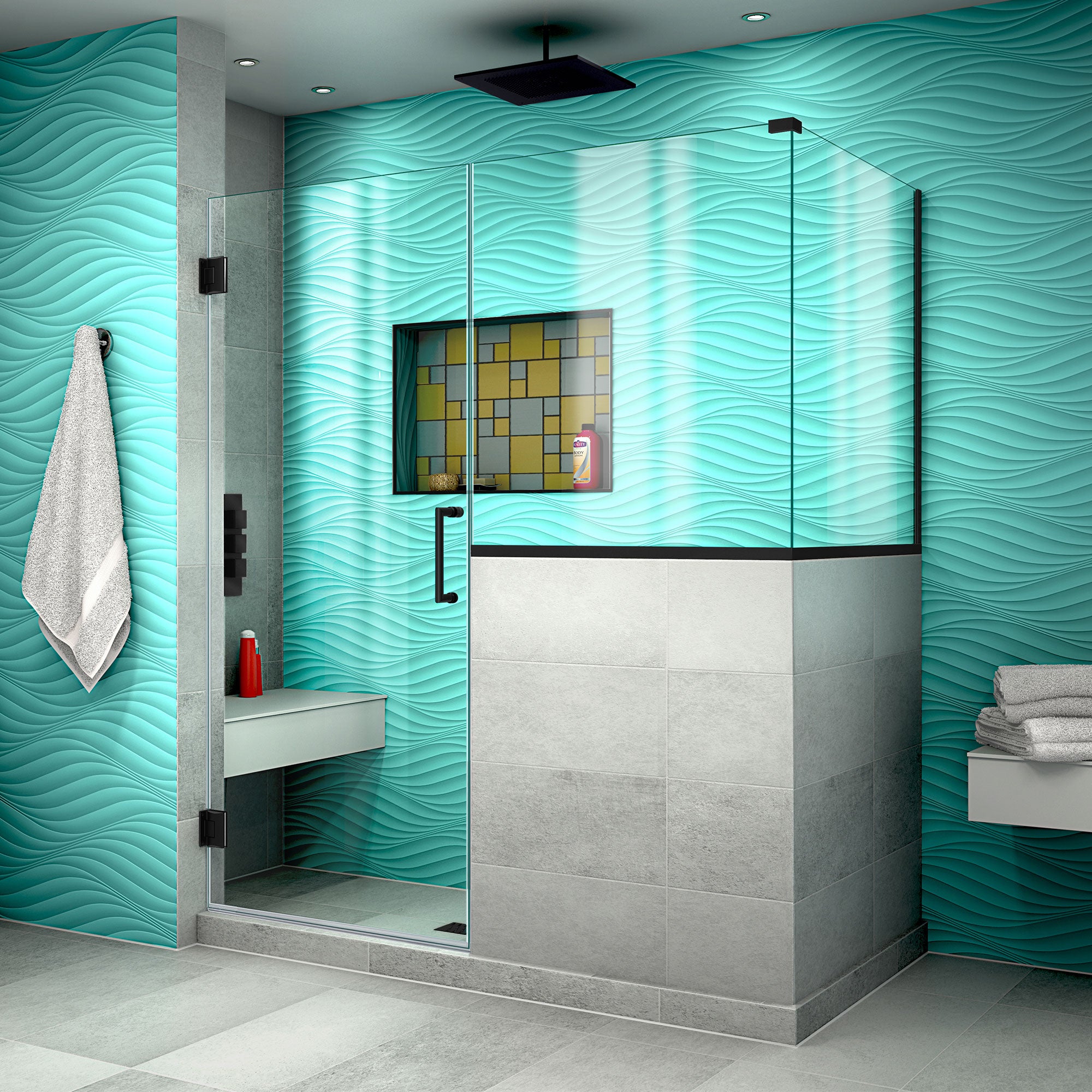DreamLine Unidoor Plus 59" W Shower Enclosure