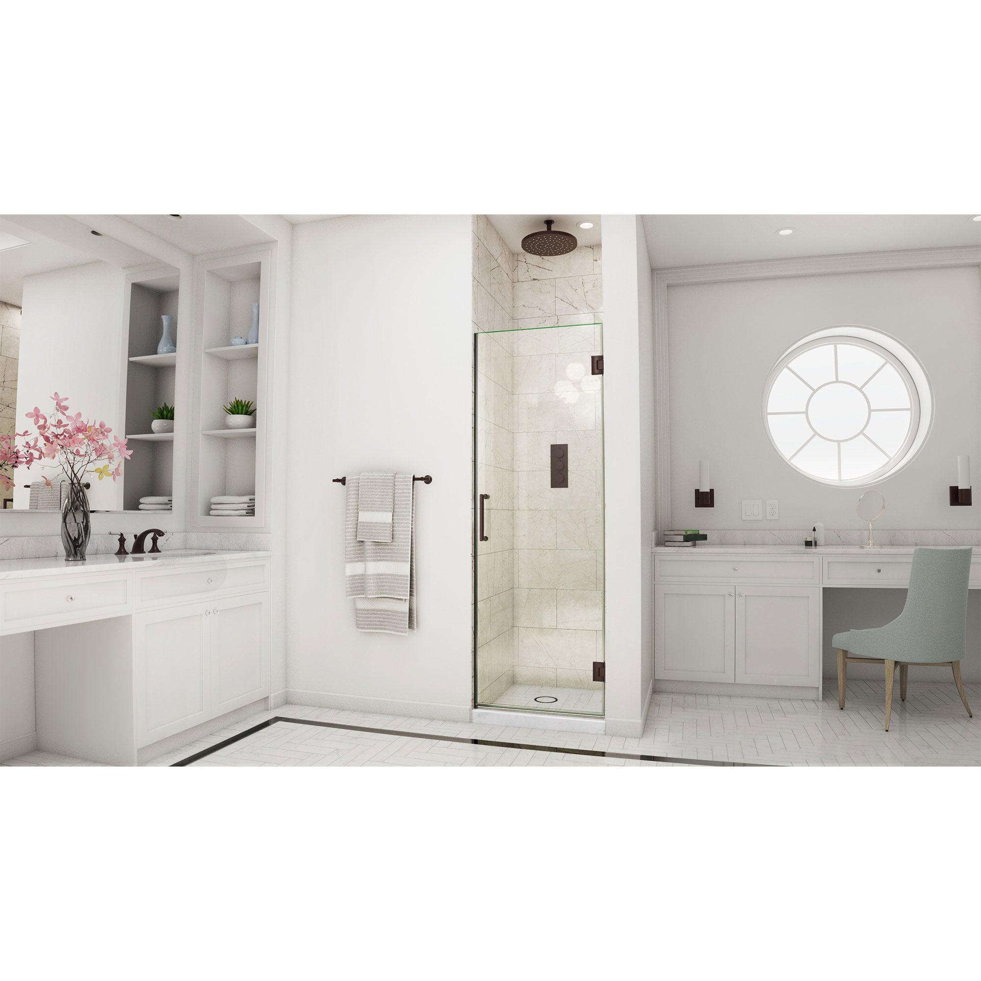 DreamLine Unidoor 25" W Shower Door