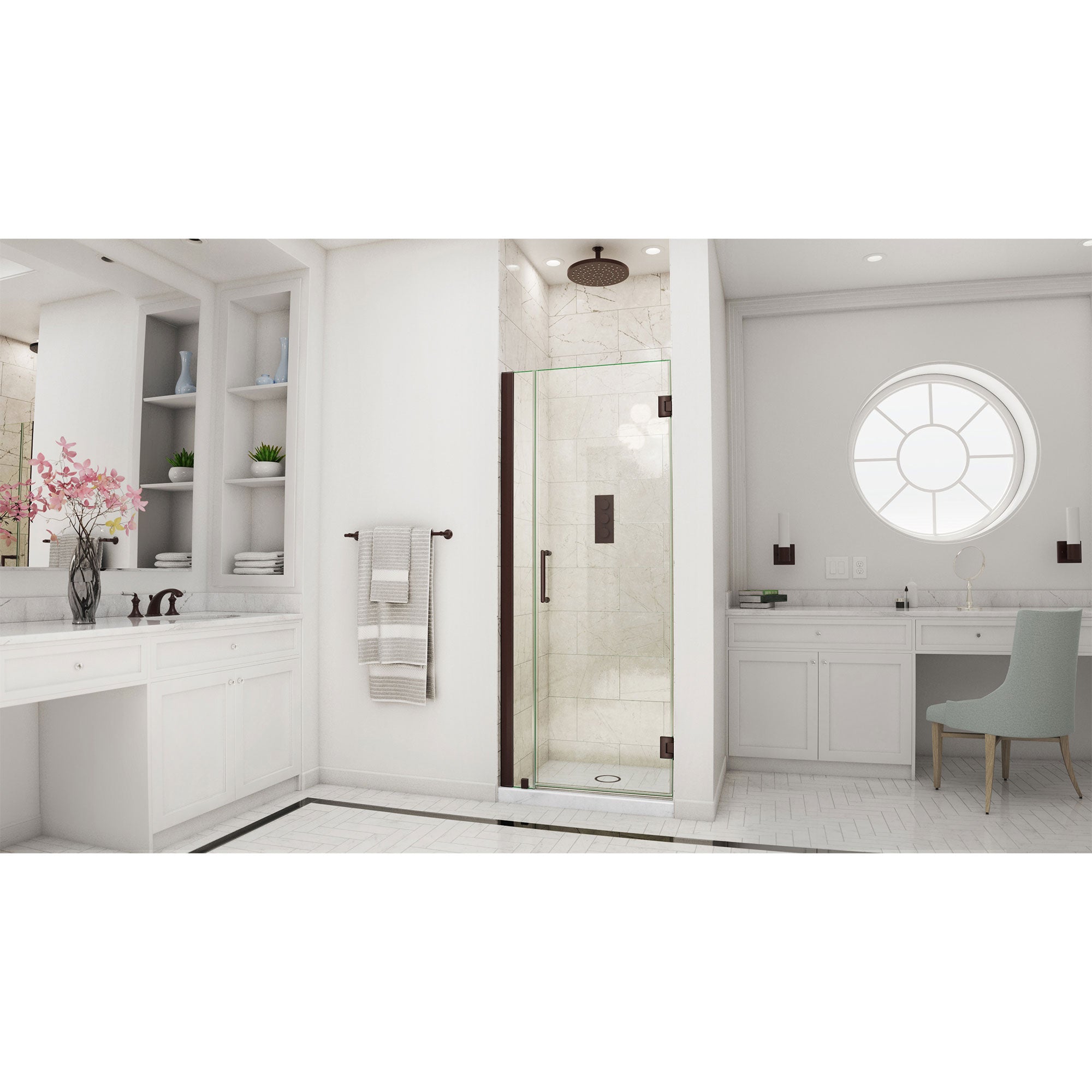DreamLine Unidoor 36-37" W Shower Door