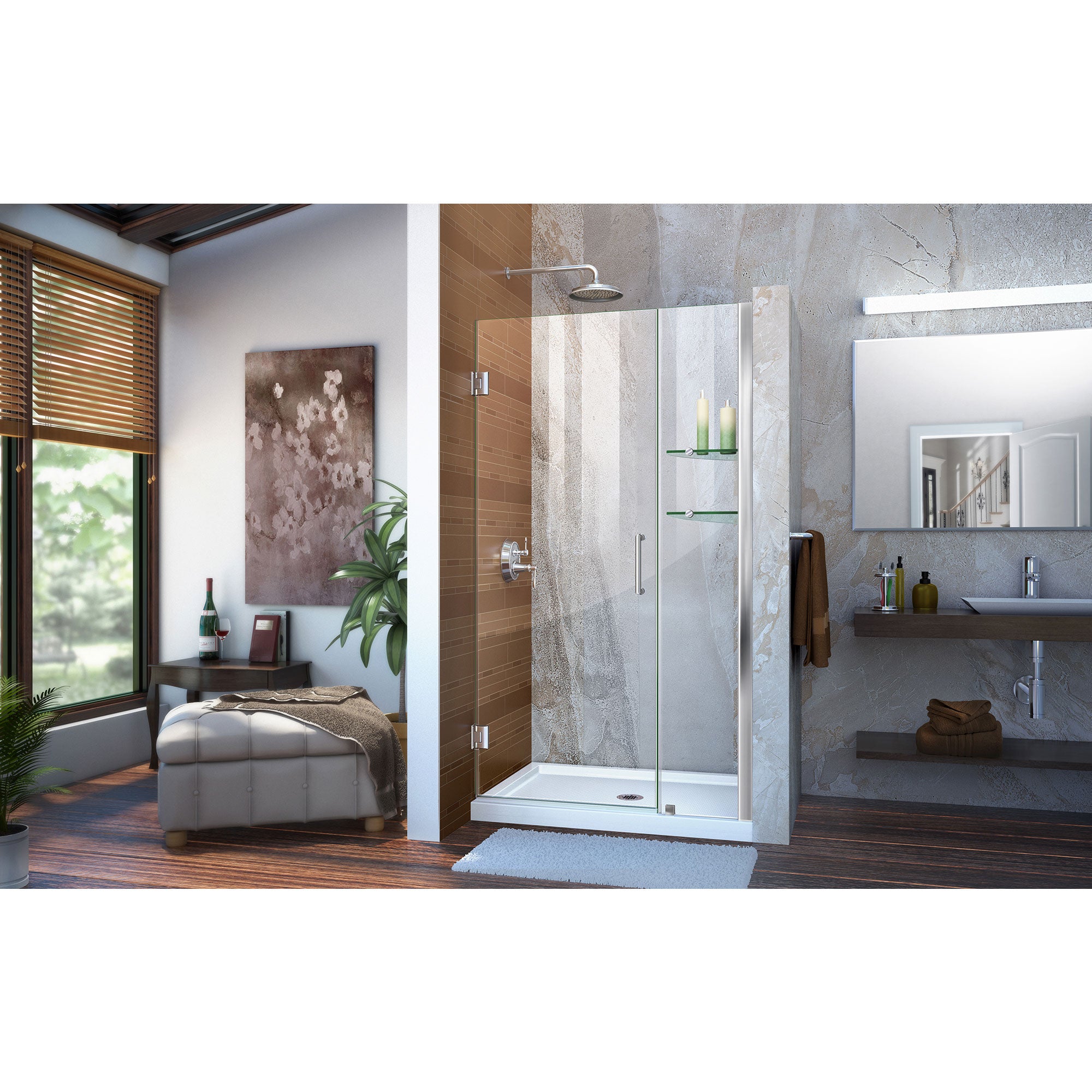 DreamLine Unidoor 41-42" W Shower Door