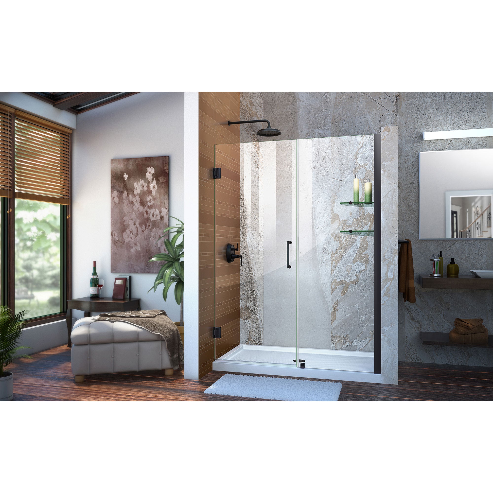 DreamLine Unidoor 48-49" W Shower Door