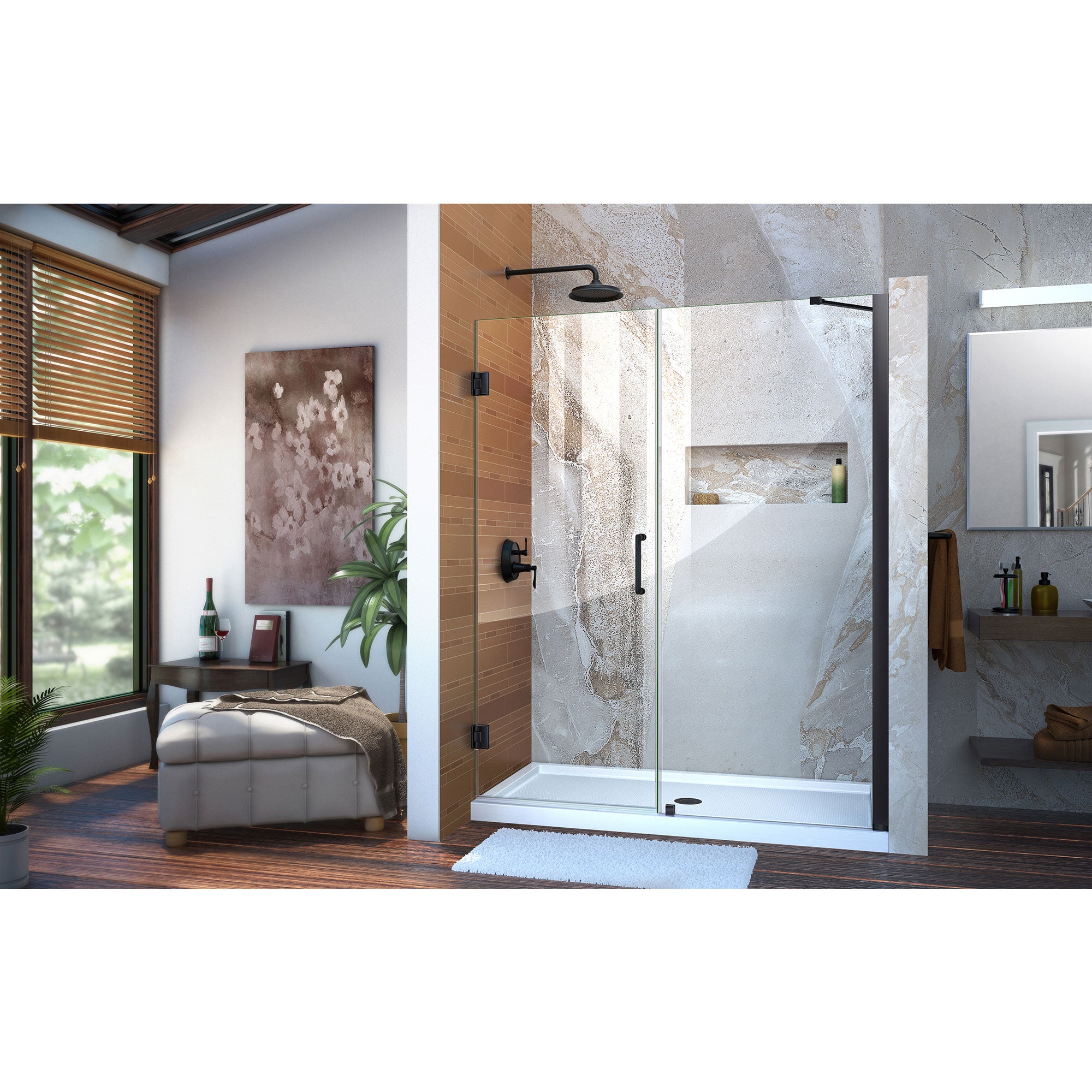 DreamLine Unidoor 59-60" W Shower Door